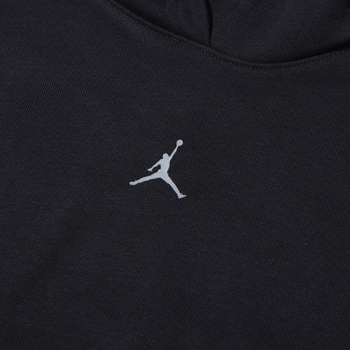 JORDAN BRAND AS W J SPT FLEECE TOP BLACK/STEALTH 23HO-I