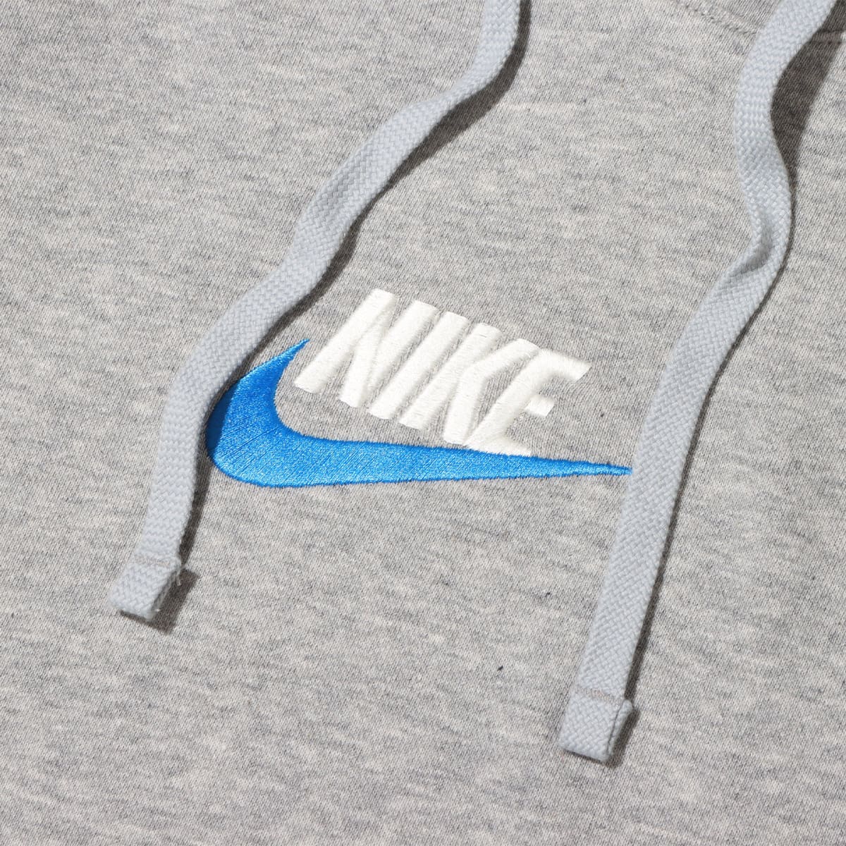 NIKE AS M NK CLUB+ FT PO HOODIE LBR DK GREY HEATHER/LT SMOKE GREY