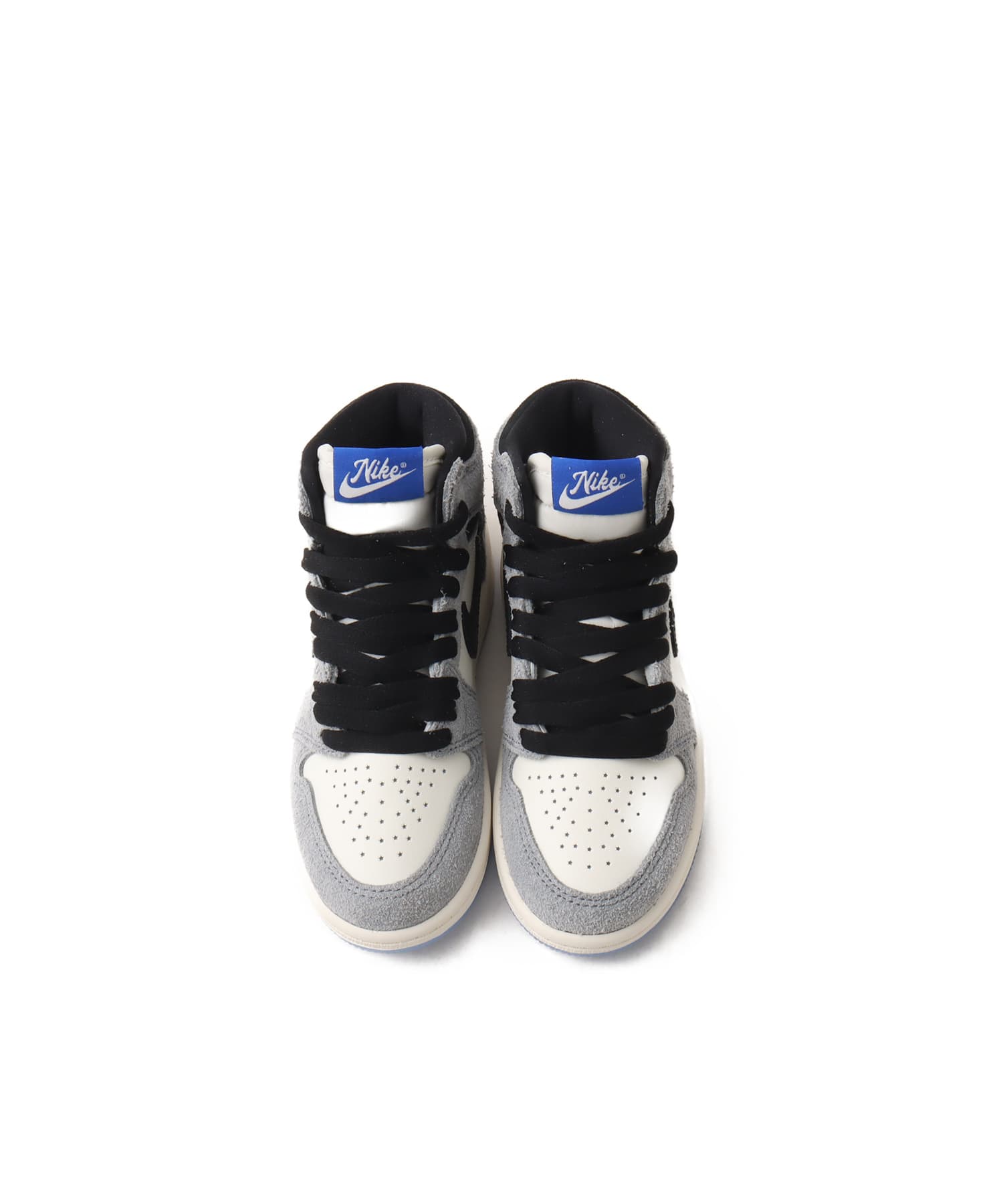 JORDAN BRAND JORDAN 1 RETRO HIGH OG (PS) COOL GREY/BLACK-SAIL-GAME ROYALの画像