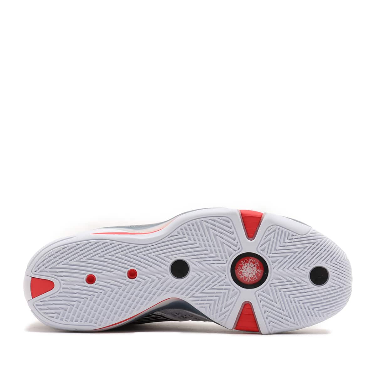 JORDAN BRAND AIR JORDAN XXXVIII LOW PF WHITE/SIREN RED-BLACKの画像