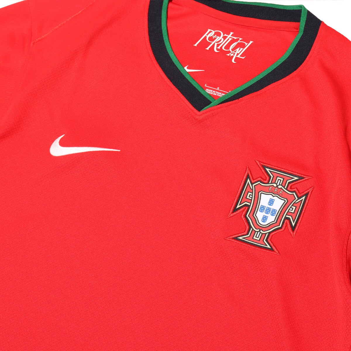 NIKE FPF M NK DF STAD JSY SS HM UNIVERSITY RED/PINE GREEN/SAILの画像