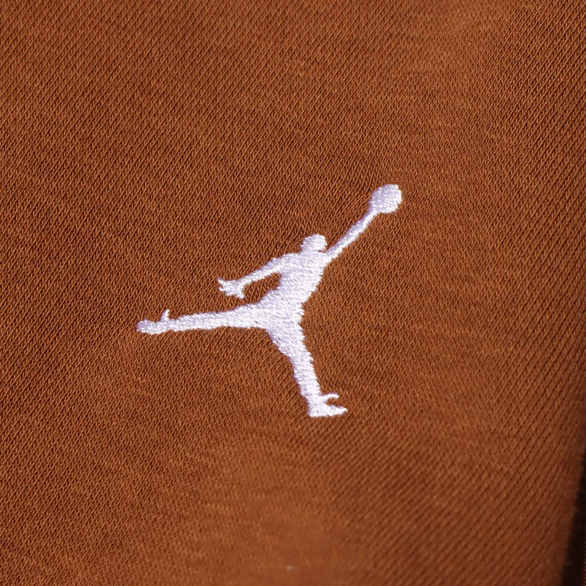 JORDAN BRAND AS M J ESS FLC FZ HOODIE LT BRITISH TAN/WHITE 23HO-Iの画像