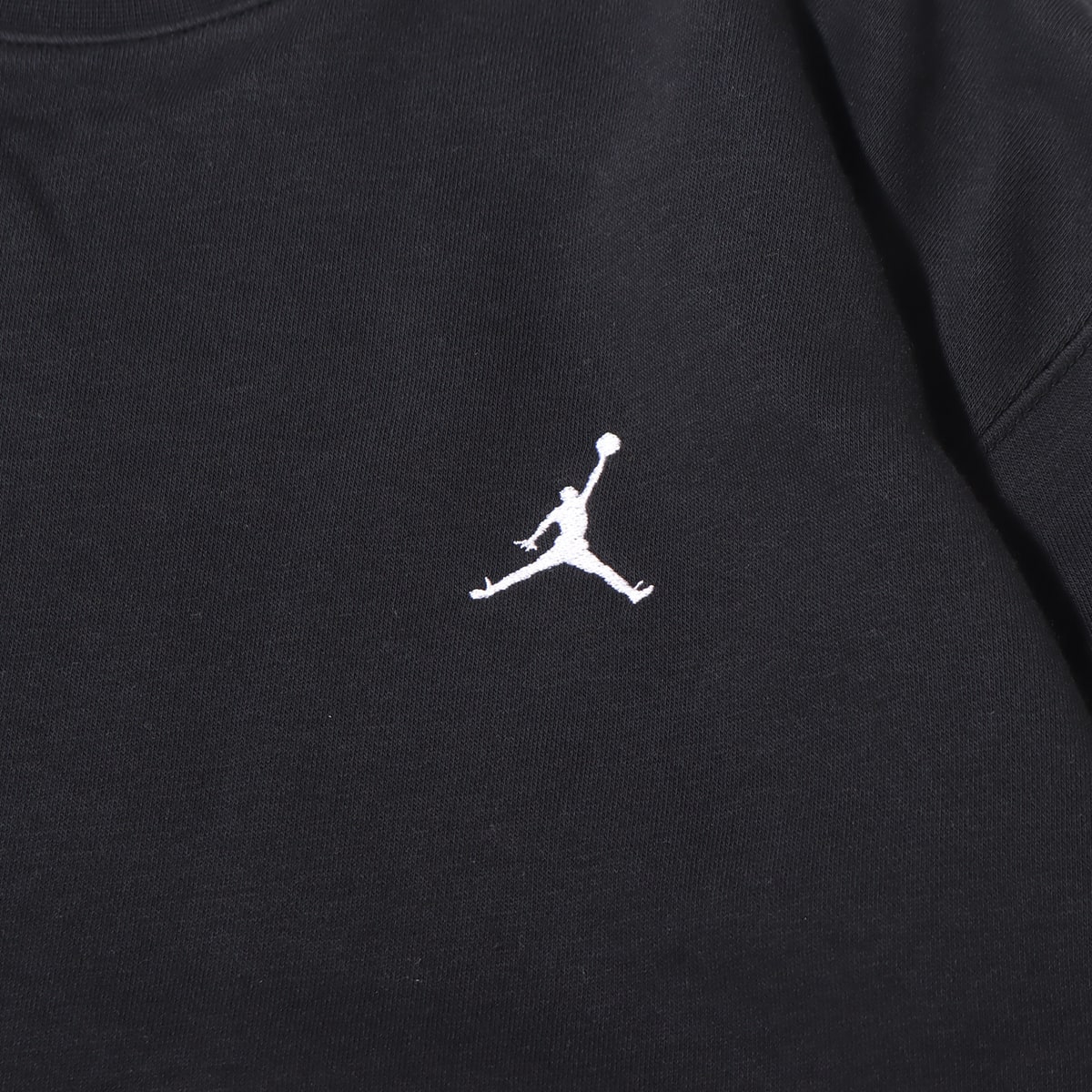 JORDAN BRAND AS M J ESS FLC CREW BLACK/WHITE 23HO-Iの画像