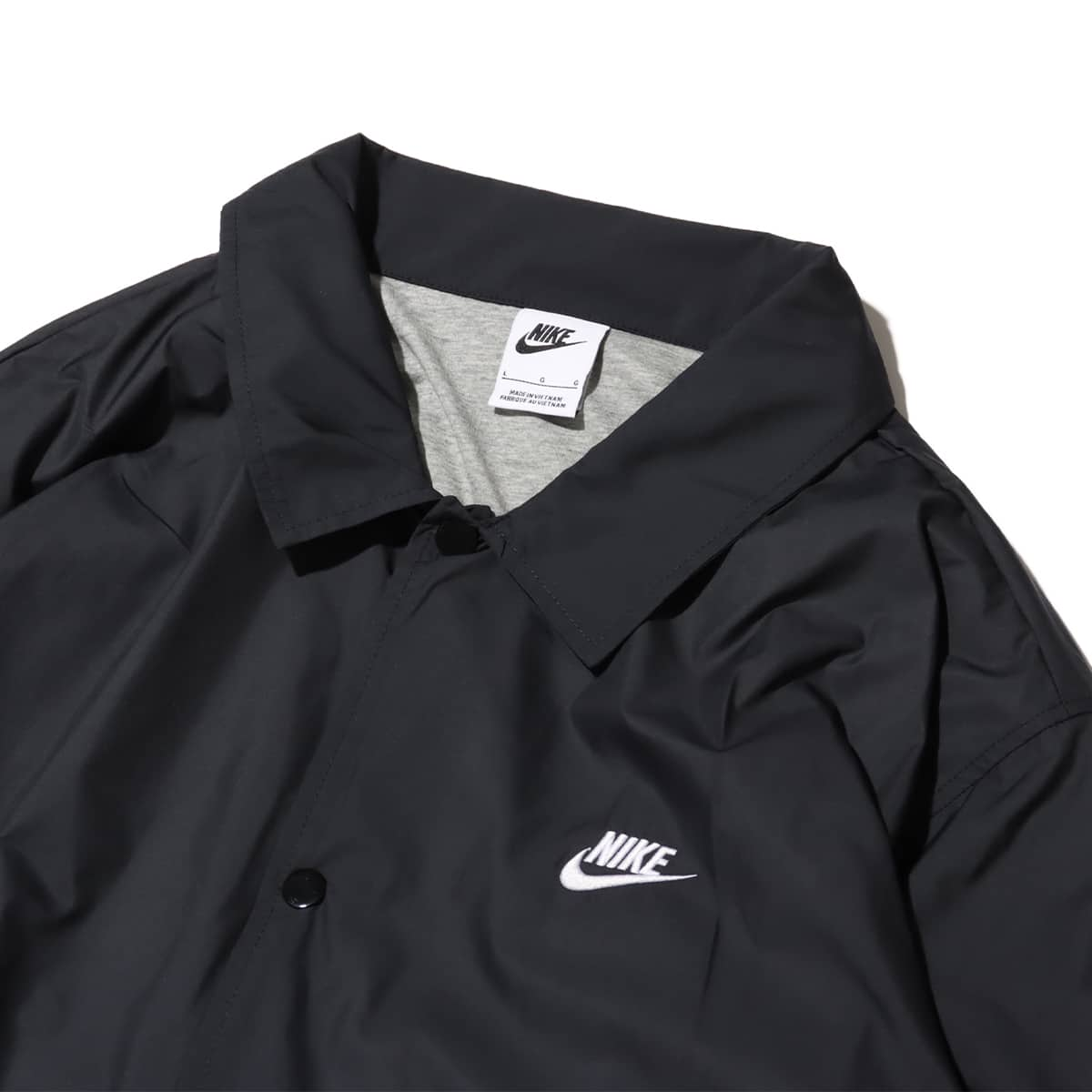 NIKE AS M NK CLUB COACHES JKT BLACK/WHITE 24SP-I