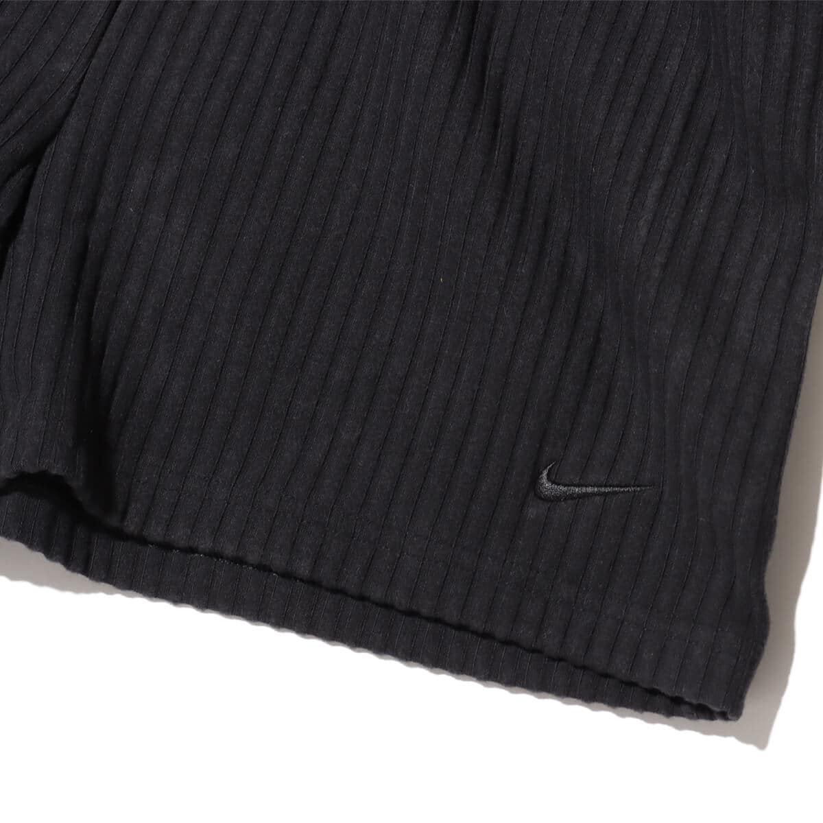NIKE AS W NSW NK CHLL KNT RIB 3IN S BLACK/BLACK の画像