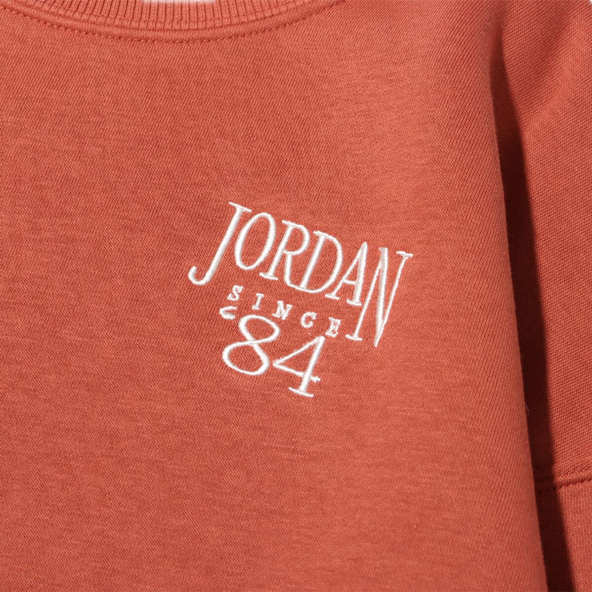 JORDAN BRAND AS W J BRKLN FLC JORDAN CREW DUSTY PEACH/SAILの画像