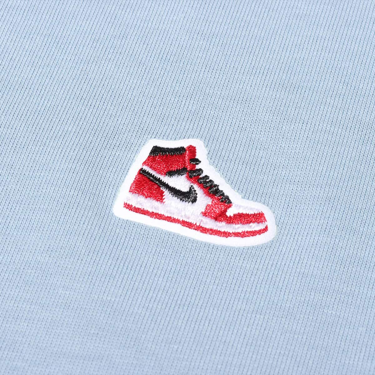 JORDAN BRAND AS M J BRAND SNKR PTCH SS CREW BLUE GREYの画像
