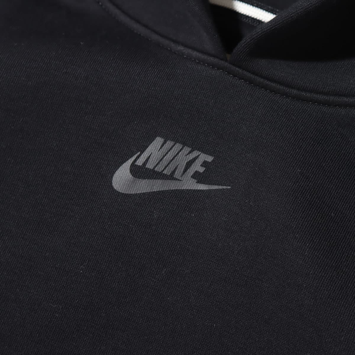 NIKE AS W NSW TCH FLC OS ASYM HDY BLACK/BLACK 23FA-I