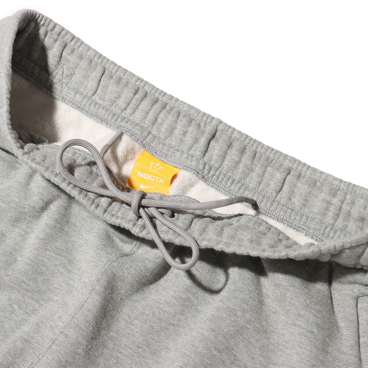 NIKE M NRG NOCTA CS PANT FLC DK GREY HEATHER/MATTE SILVER/BLACKの画像