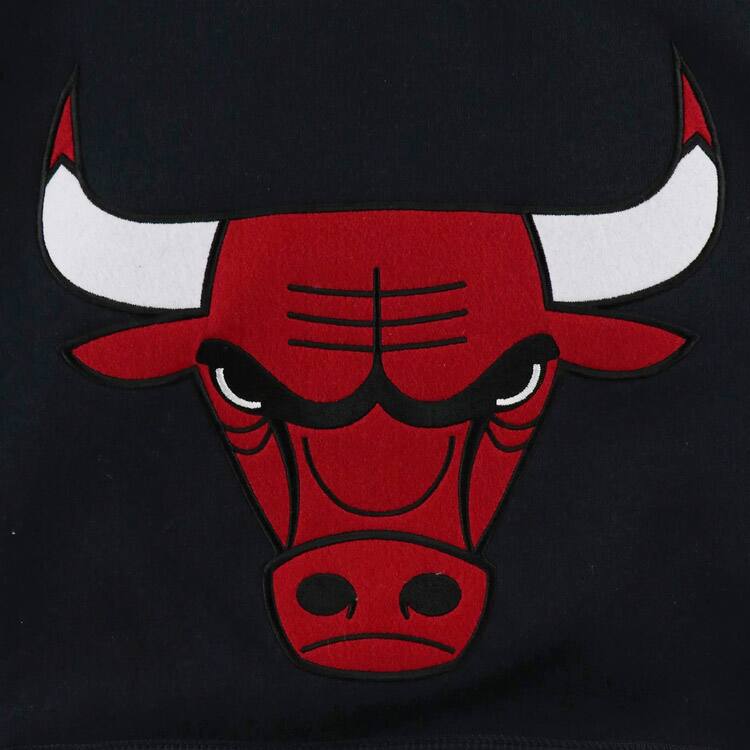 Mitchell & Ness TEAM ORIGINS FLEECE HOODY BULLS BLACK 22FW-Iの画像