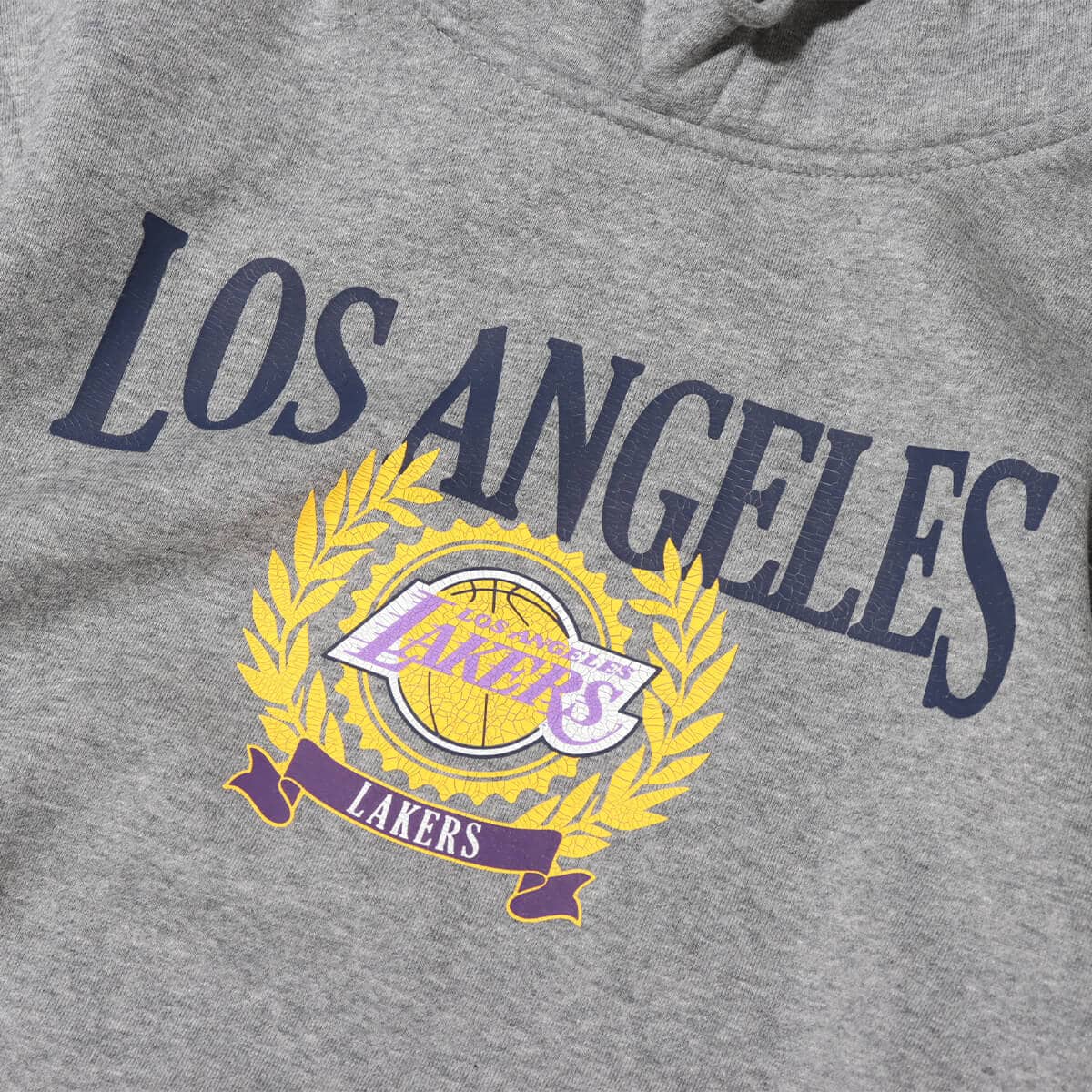 Mitchell & Ness COLLEGIATE HOODIE LAL GREY 23FW-Iの画像