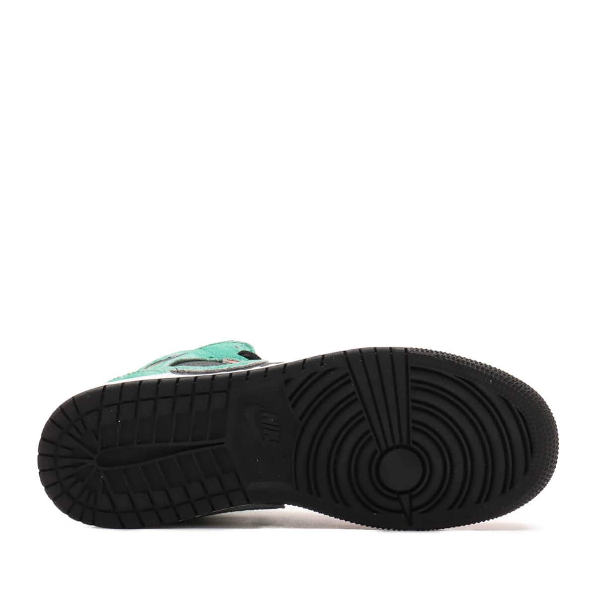 JORDAN BRAND AIR JORDAN 1 MID SE (GS) BLACK/PINE GREEN-DUNE RED-PINE GREEN の画像