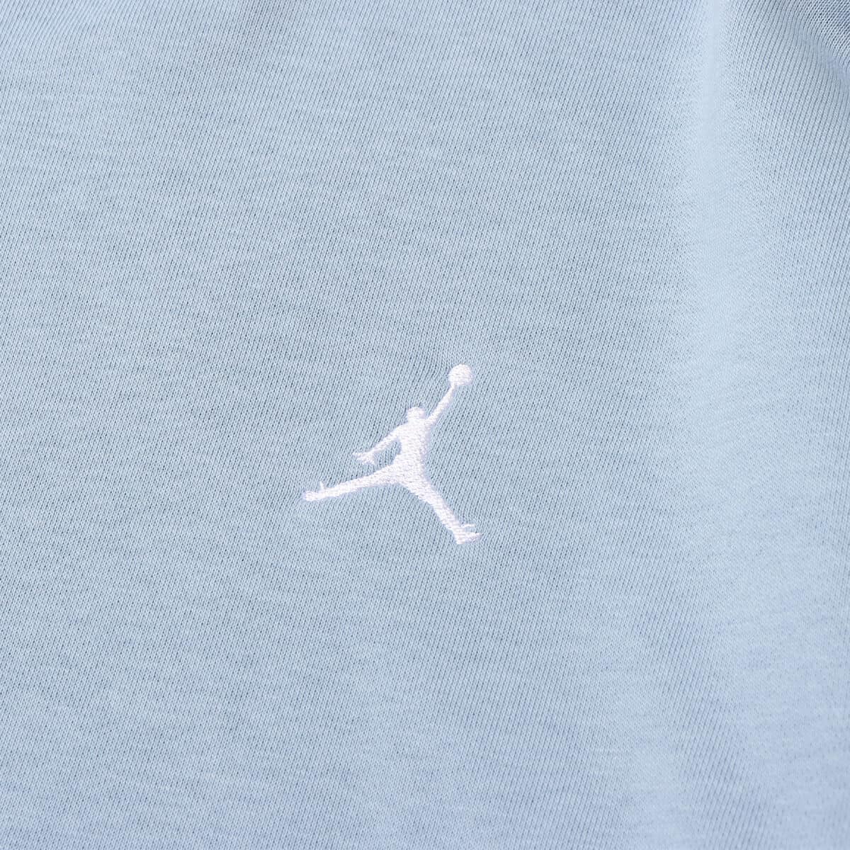 JORDAN BRAND AS M J ESS FLC CREW LB BLUE GREY/WHITE 24SP-Iの画像