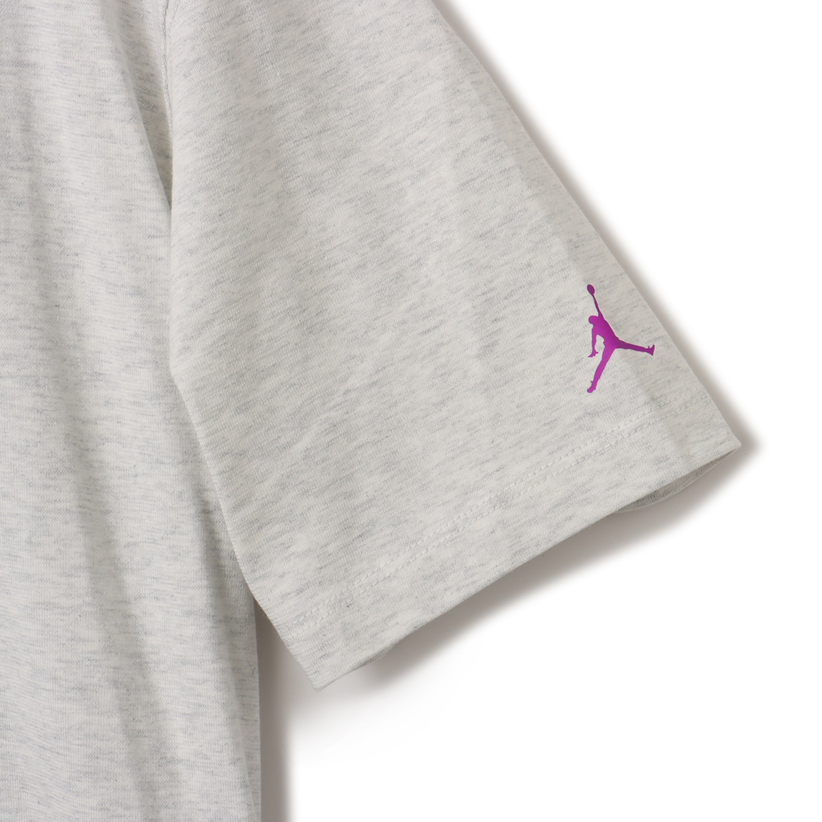JORDAN BRAND AS W J SS GF GFX FLT TEE BIRCH HEATHERの画像