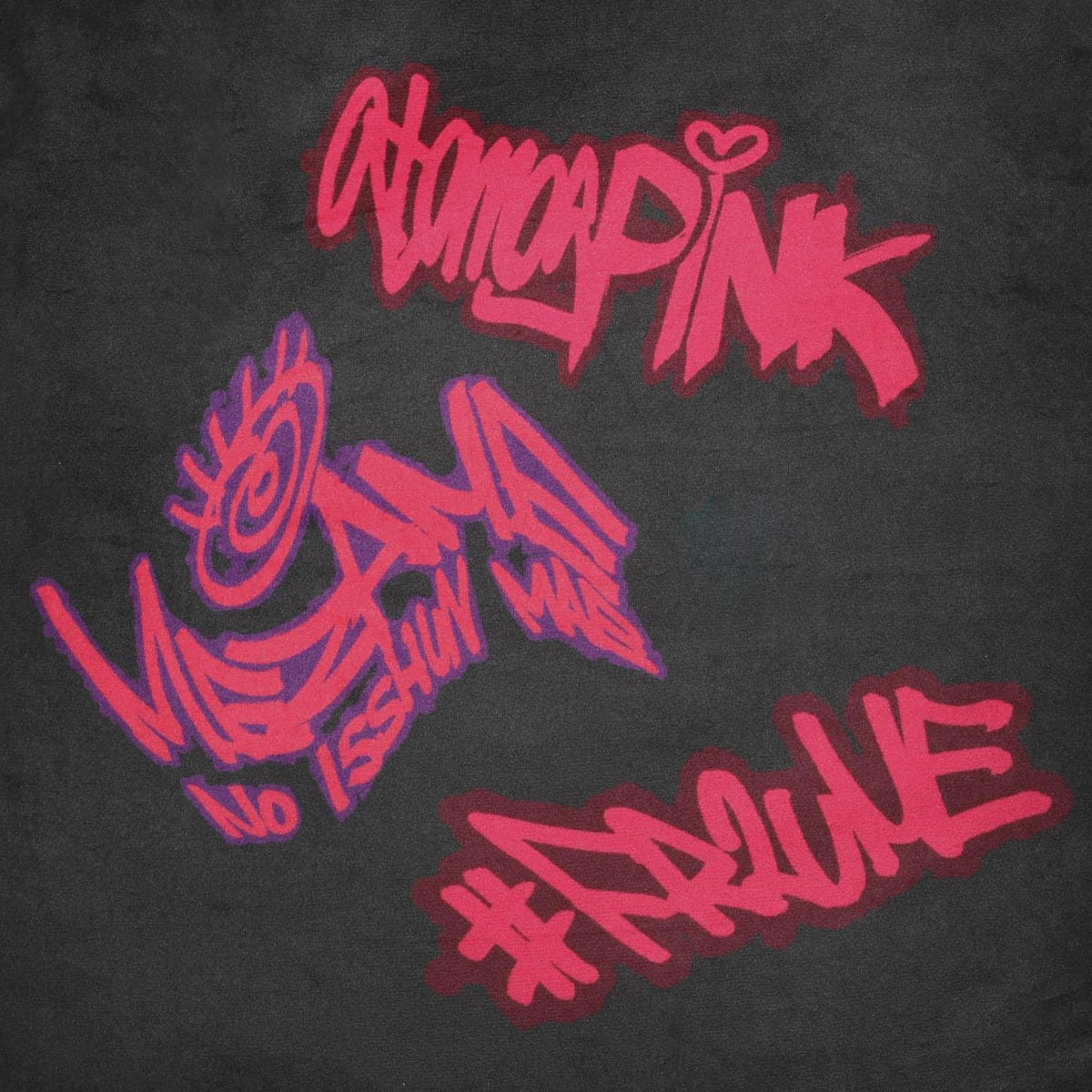 atmos pink x MEZAME collaboration #FR2梅 Cushion BLACK 21SU-I