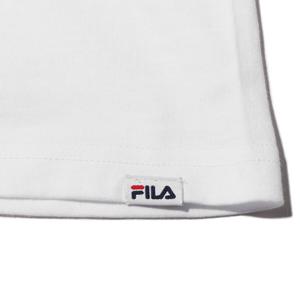 FILA x atmos x BADMOOD BACK PRINT T-SHIRT ホワイト 20FW-S