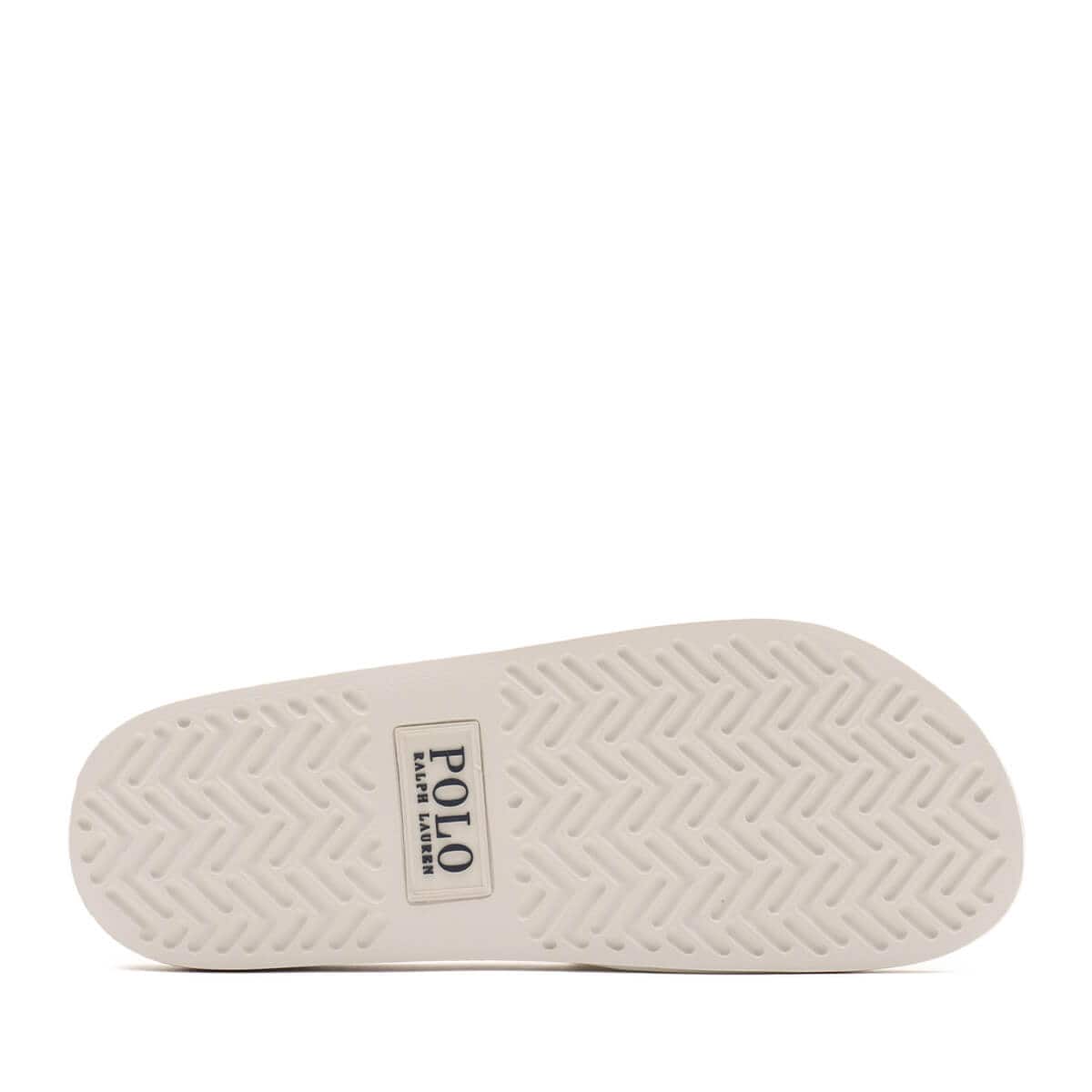 POLO RALPH LAUREN POLO SLIDE SANDAL WHITE の画像