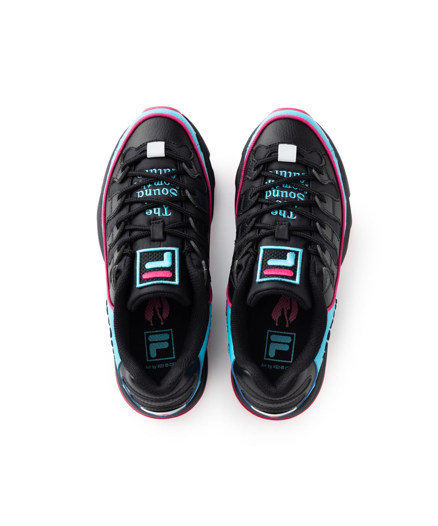 FILA SILVA TRAINER x 初音ミク BLACK/BLUE/PINKの画像
