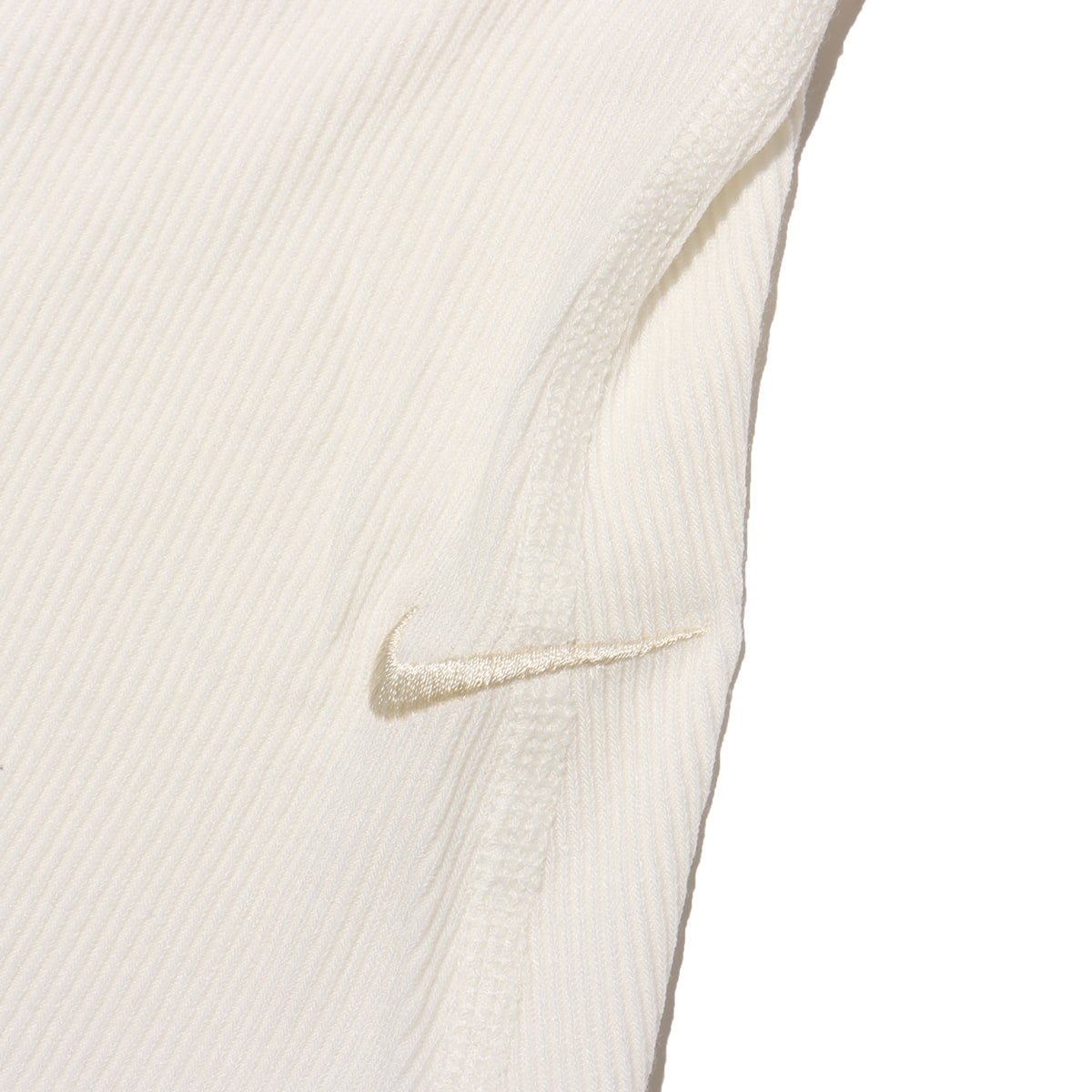 NIKE AS W NSW DANCE RIB TANK SAIL/LT OREWOOD BRN （ナイキ