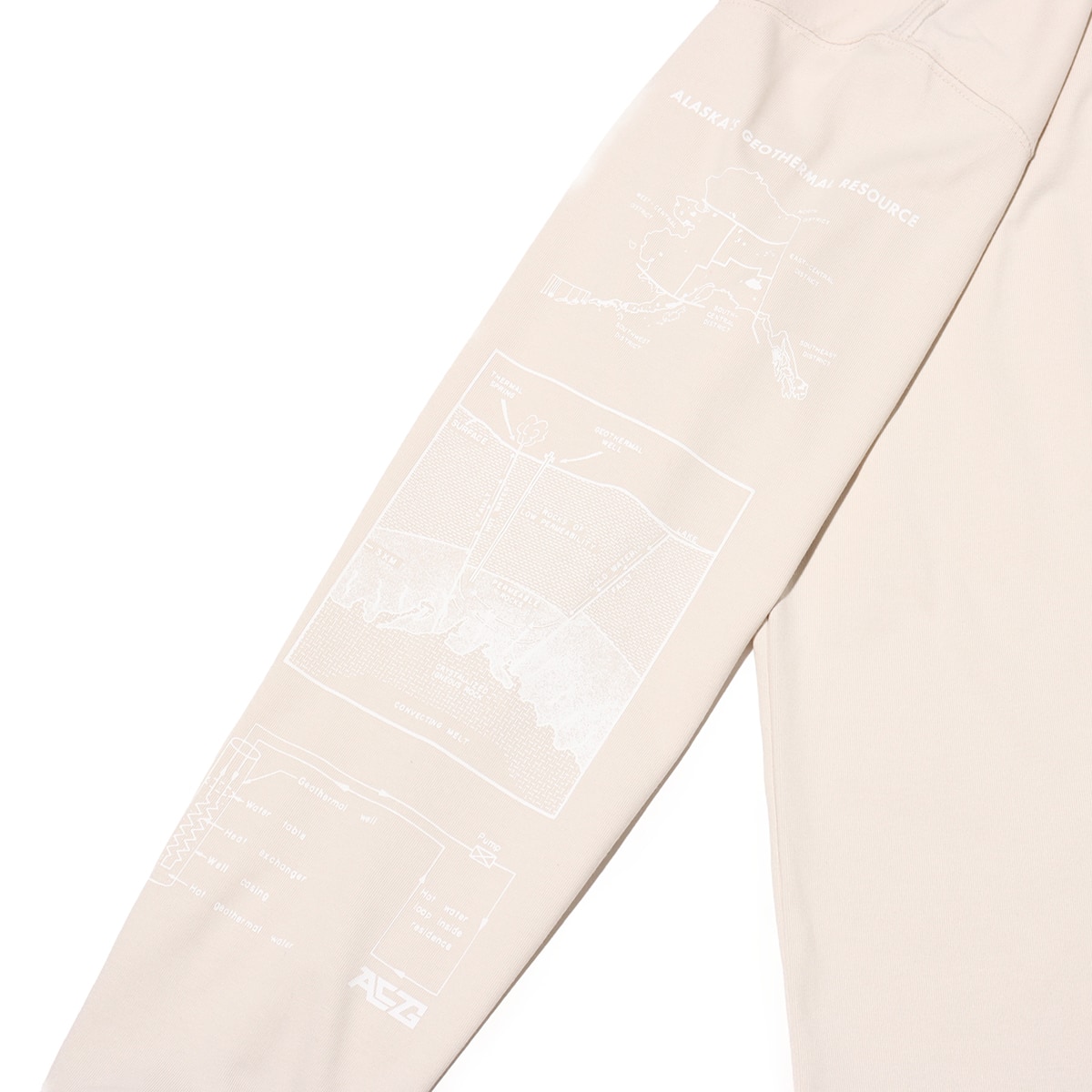 NIKE AS M NRG ACG TEE LS GEOTHERMAL LT OREWOOD BRN の画像