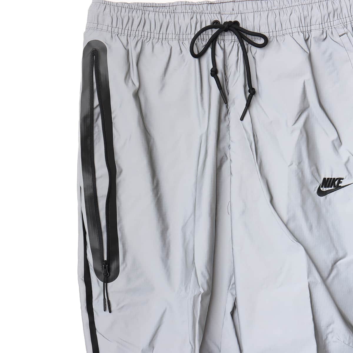 NIKE AS M NK TCH SSNL WVN PANT REFLECT SILVER/BLACK （ナイキ