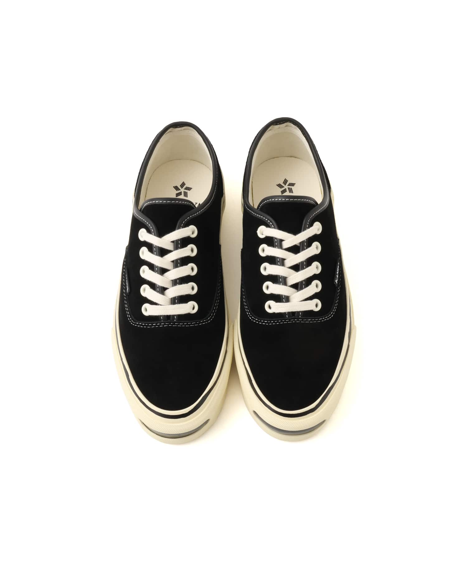 KAMIYA Herc SUEDE SNKR ブラックの画像