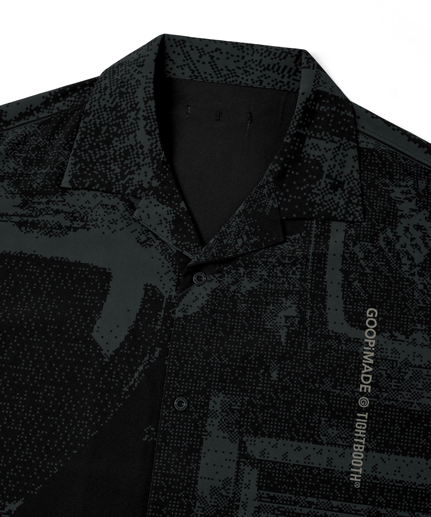 GOOPiMADE x TIGHTBOOTH Sand Riot Graphic Shirt SHADOWの画像