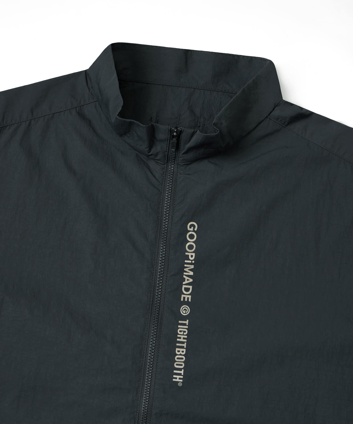 GOOPiMADE x TIGHTBOOTH Tech Uniform Zip Shirt OLIVEの画像