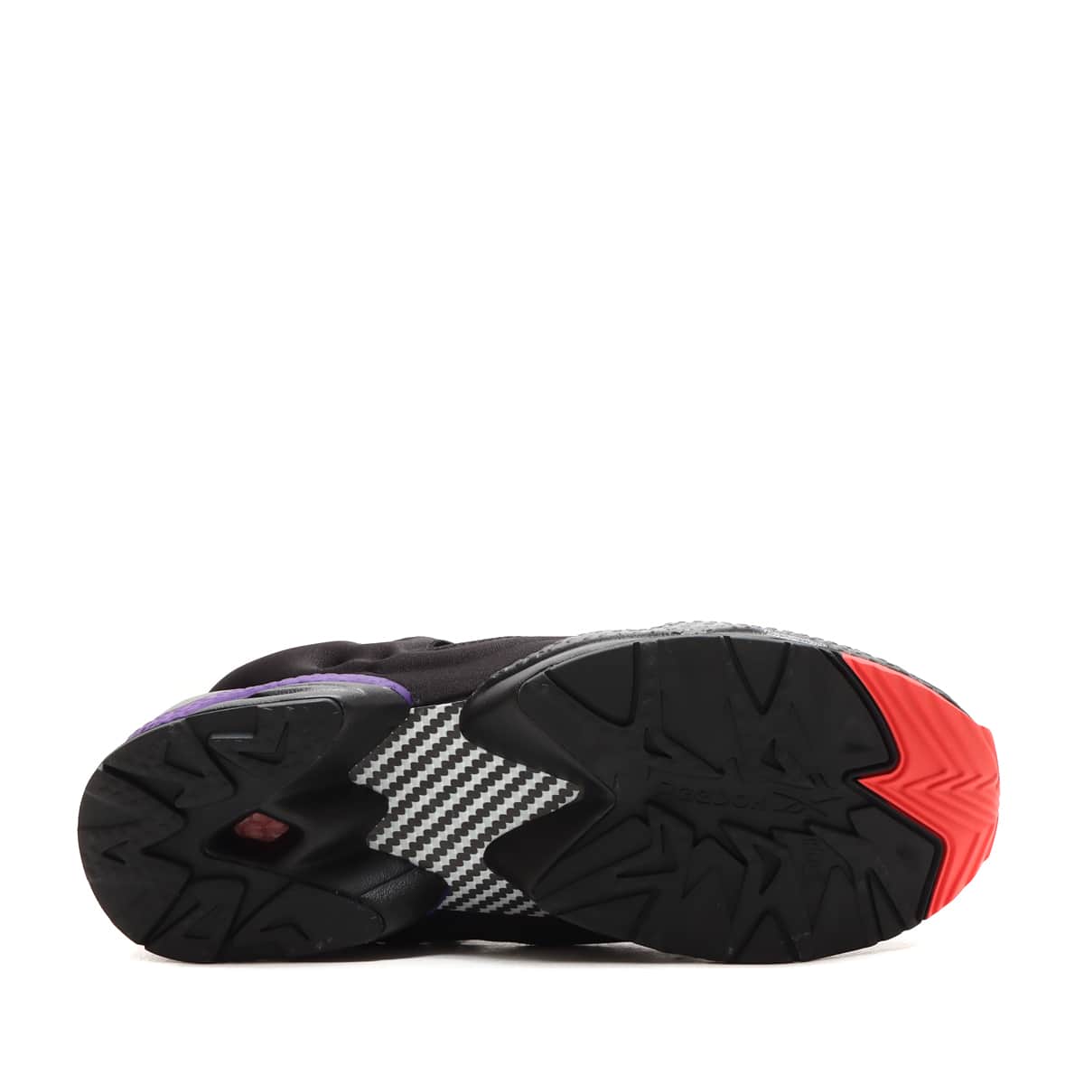 Reebok INSTAPUMP FURY 95 Eastbay BLACK/SPORT VIOLET/LEVEL RED 22FW-Iの画像