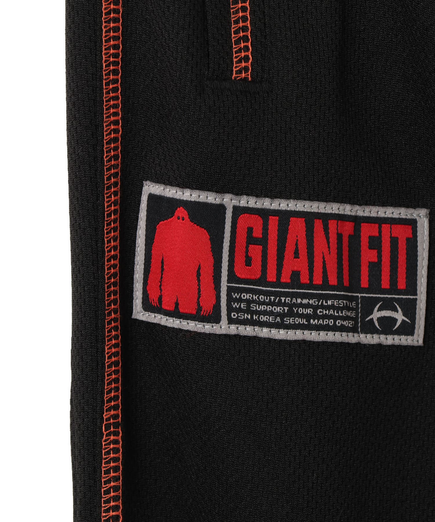 HDEX Giant Fit 85 Mesh Wide Pants Blackの画像