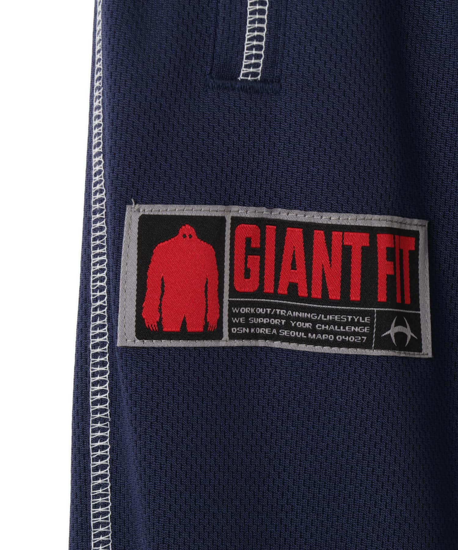 HDEX Giant Fit 85 Mesh Wide Pants Navyの画像