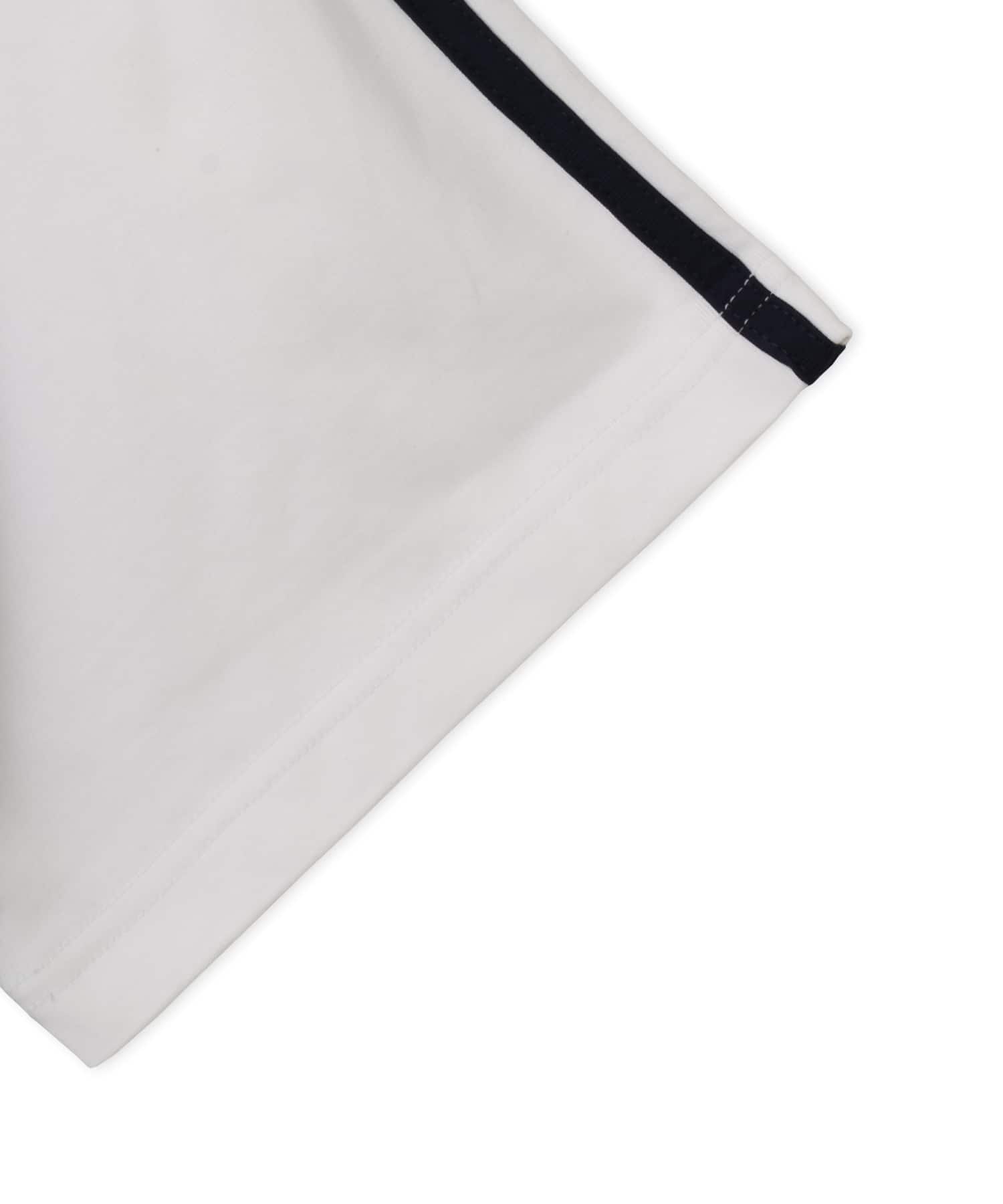 HDEX Side Color Block Short Sleeve Whiteの画像