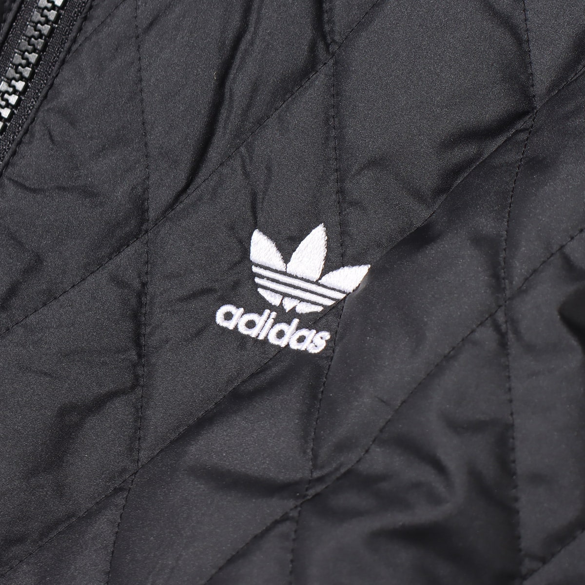 Adidas superstar quilted jacket clearance black