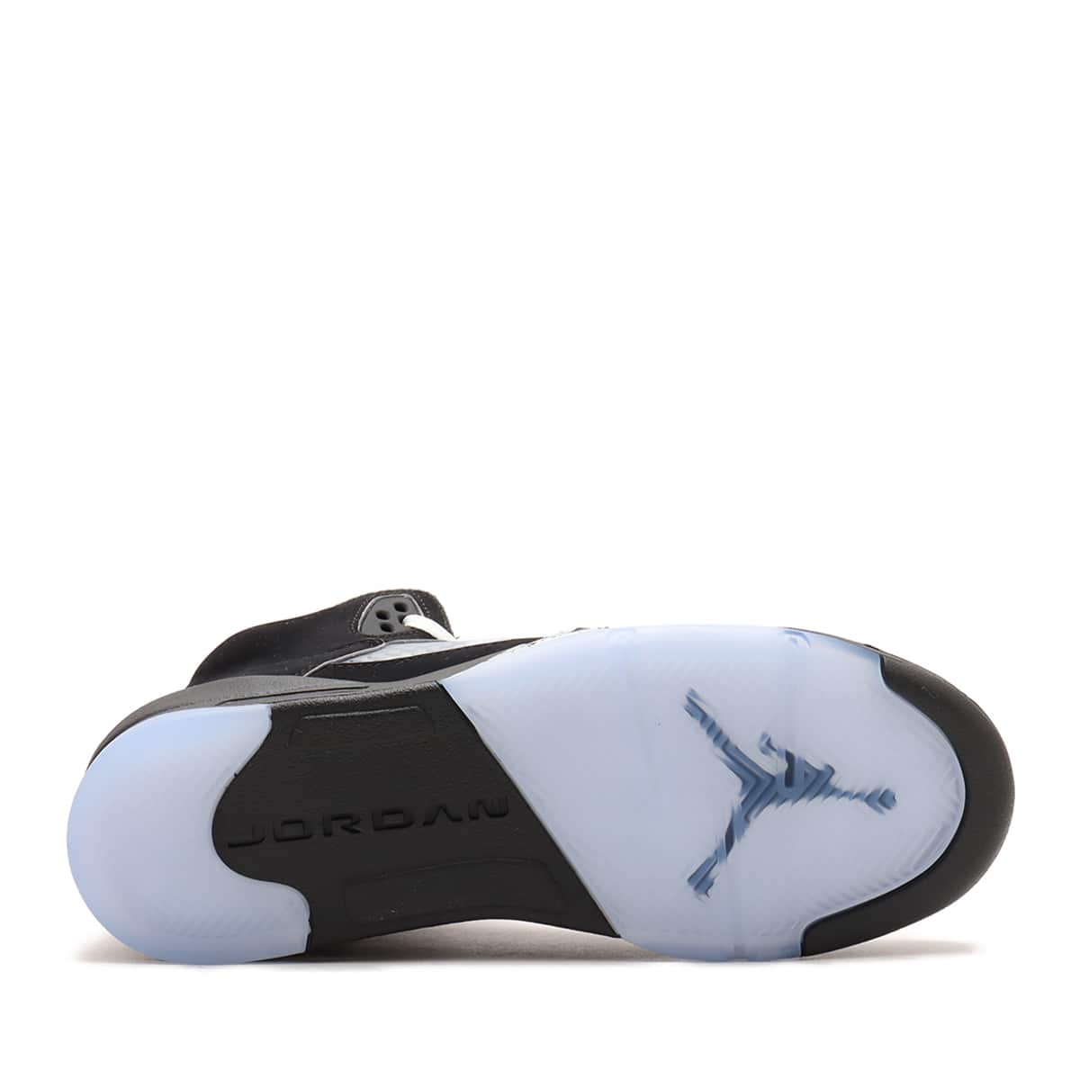 JORDAN BRAND AIR JORDAN 5 RETRO OG (GS) BLACK/WHITE-METALLIC SILVER-FIRE REDの画像