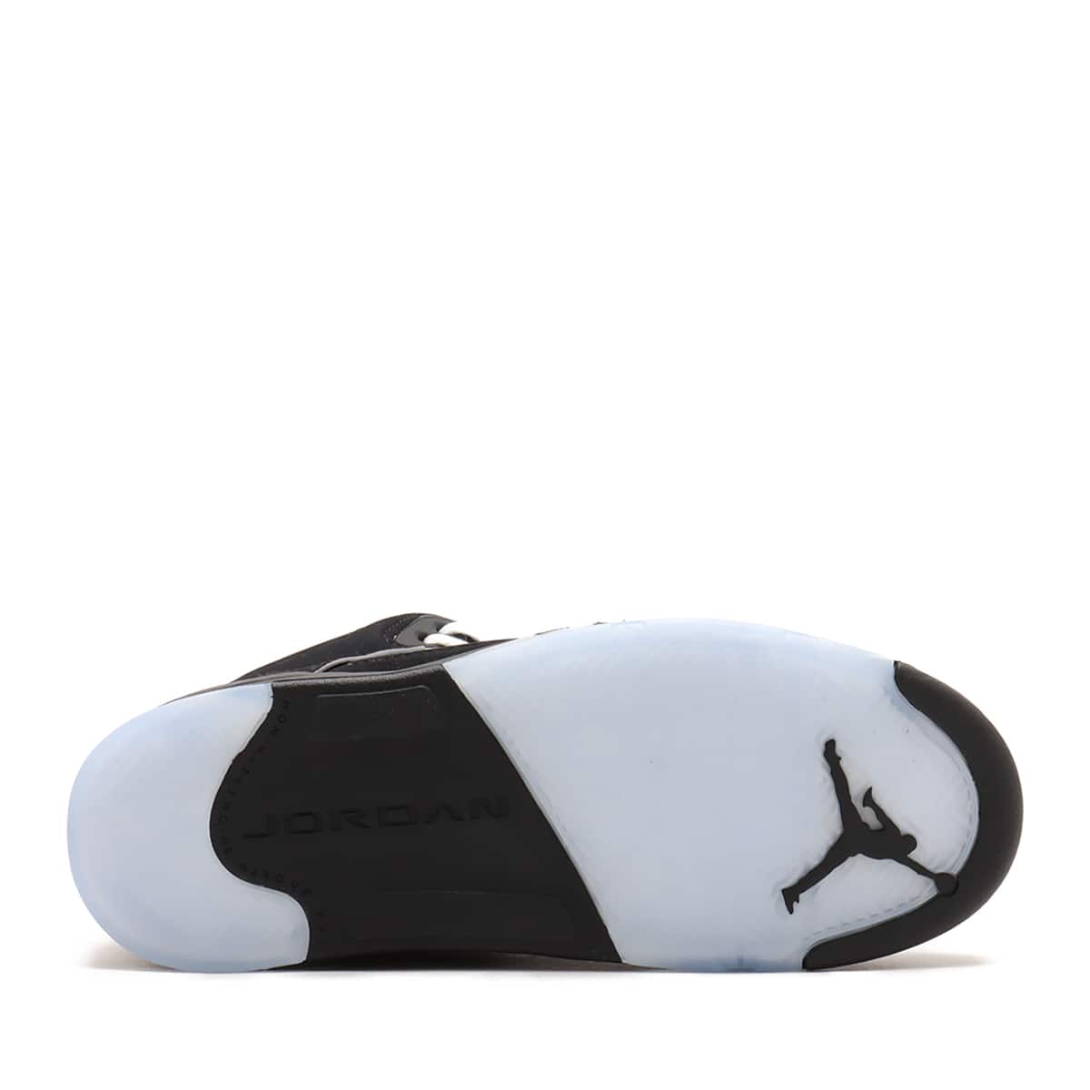 JORDAN BRAND JORDAN 5 RETRO OG (PS) BLACK/WHITE-METALLIC SILVER-FIRE REDの画像