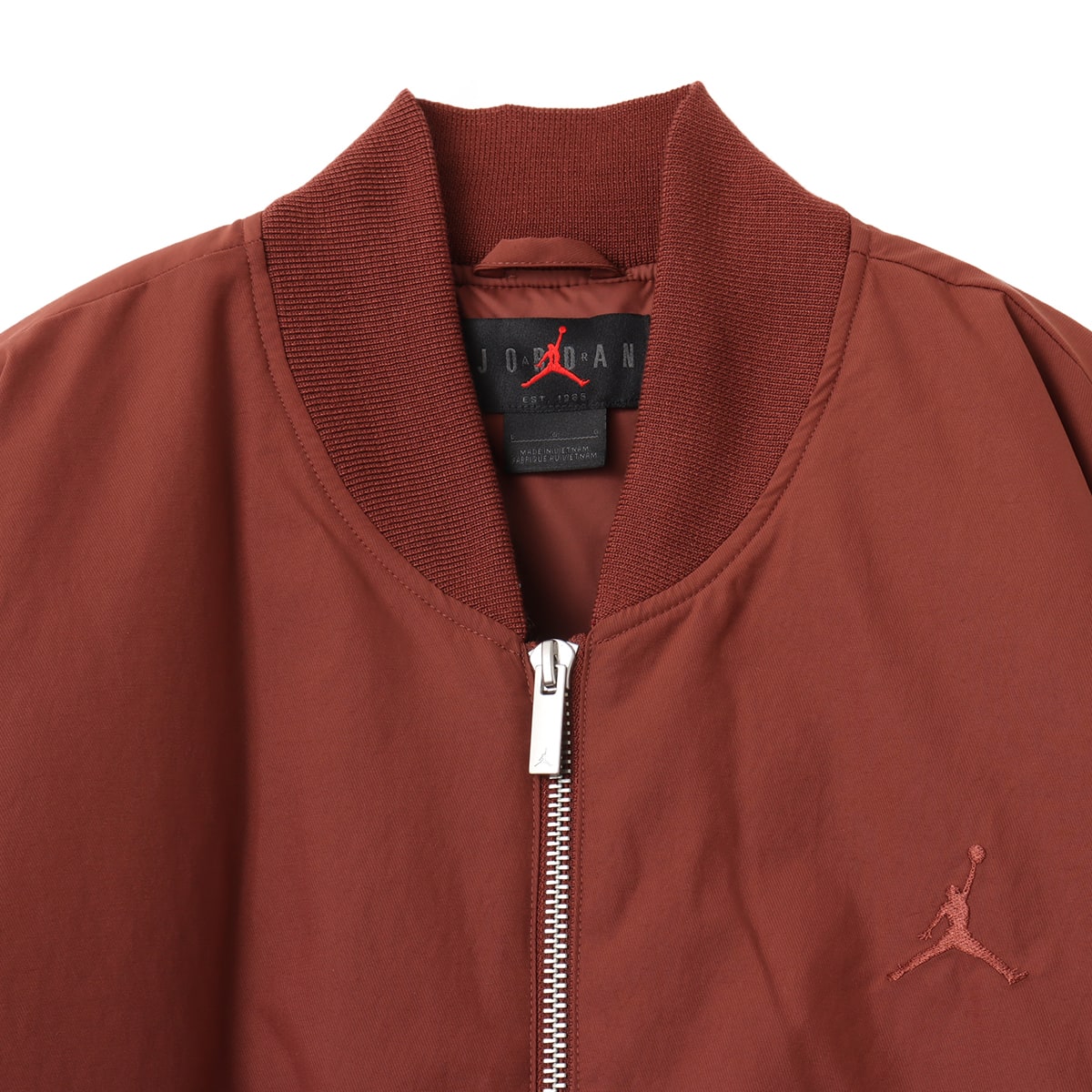 JORDAN BRAND M J ESS STMT RNGD JKT HBR DARK PONYの画像