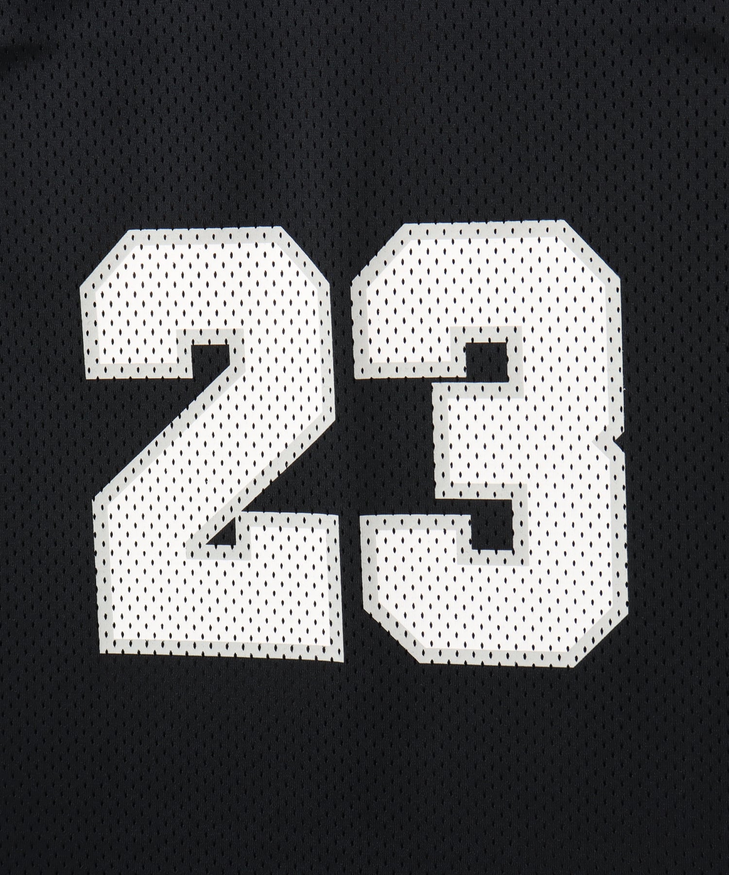 JORDAN BRAND M J ESS SUMMER JERSEY BLACK/WHITEの画像
