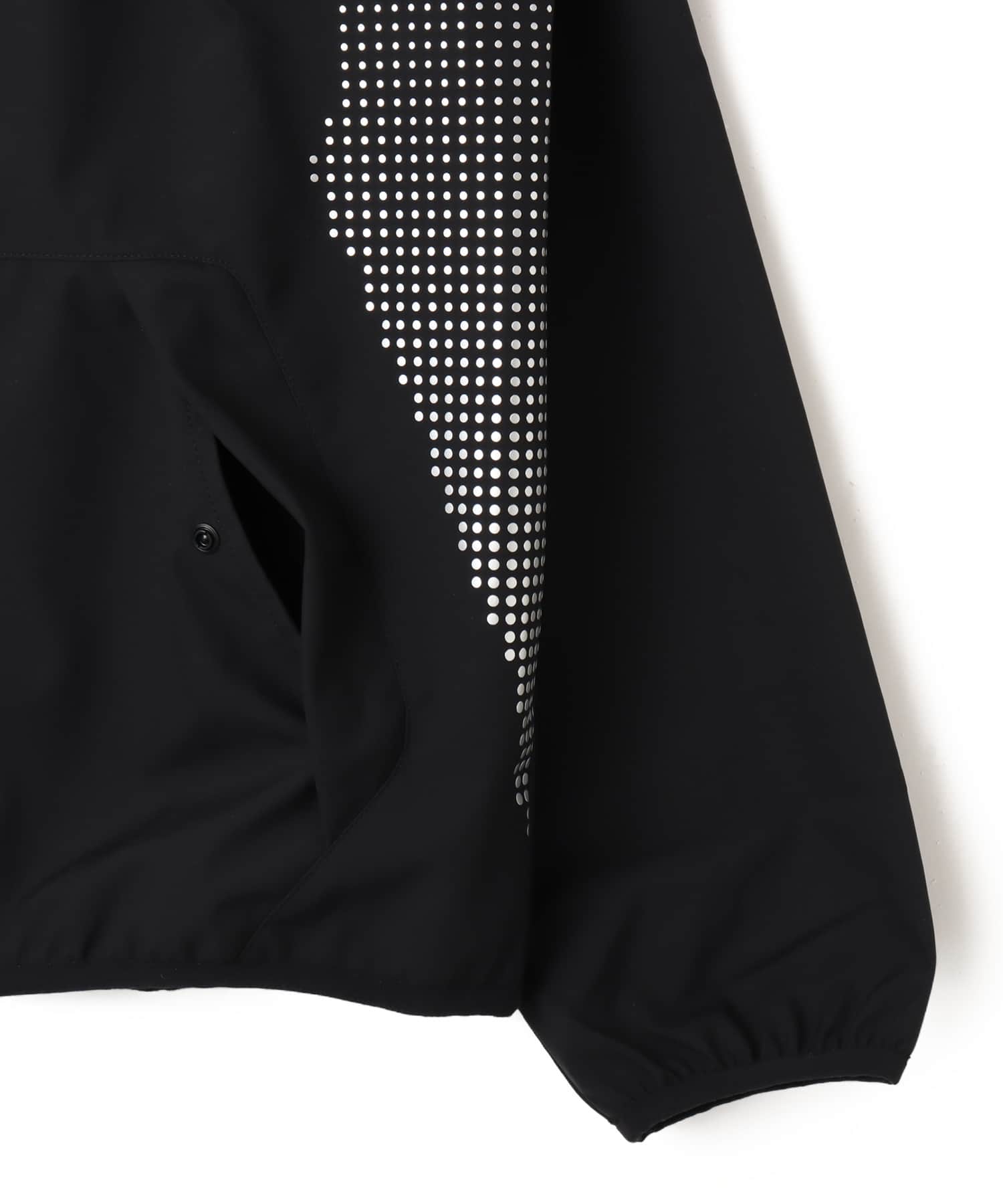 JORDAN BRAND M J SPRT JAM WARM UP JACKET BLACK/METALLIC SILVERの画像