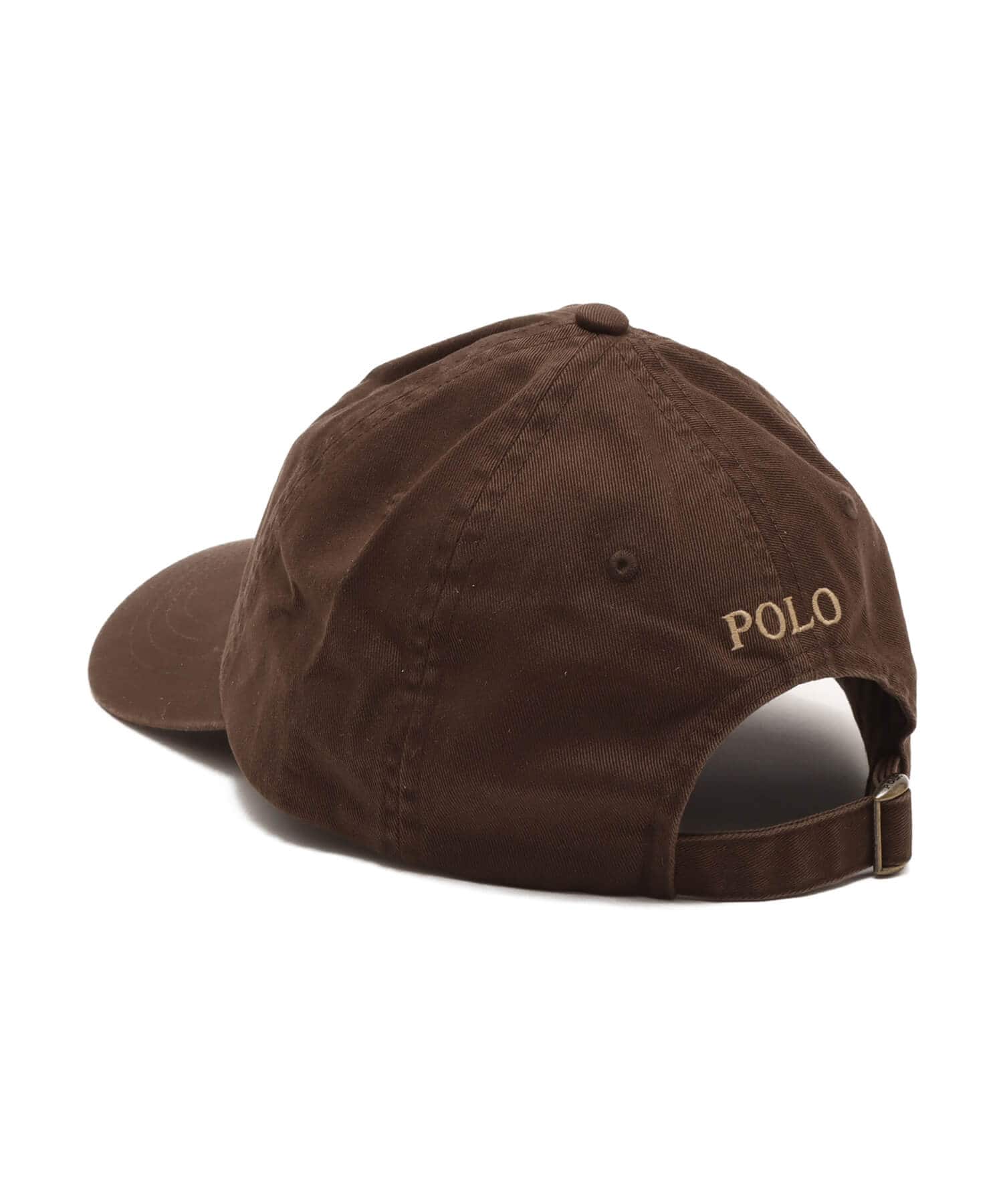 POLO RALPH LAUREN CLASSIC SPORT CAP NUTMEG BROWNの画像