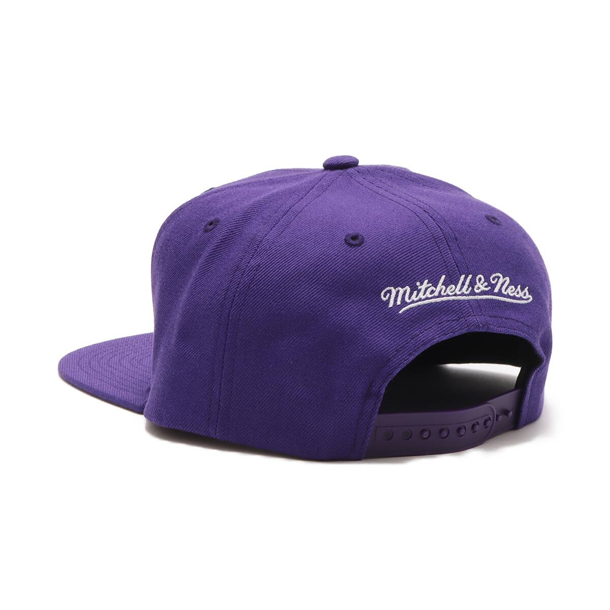 Mitchell & Ness Team Ground 2.0 Snapback Lakers PURPLE 23FW-Iの画像