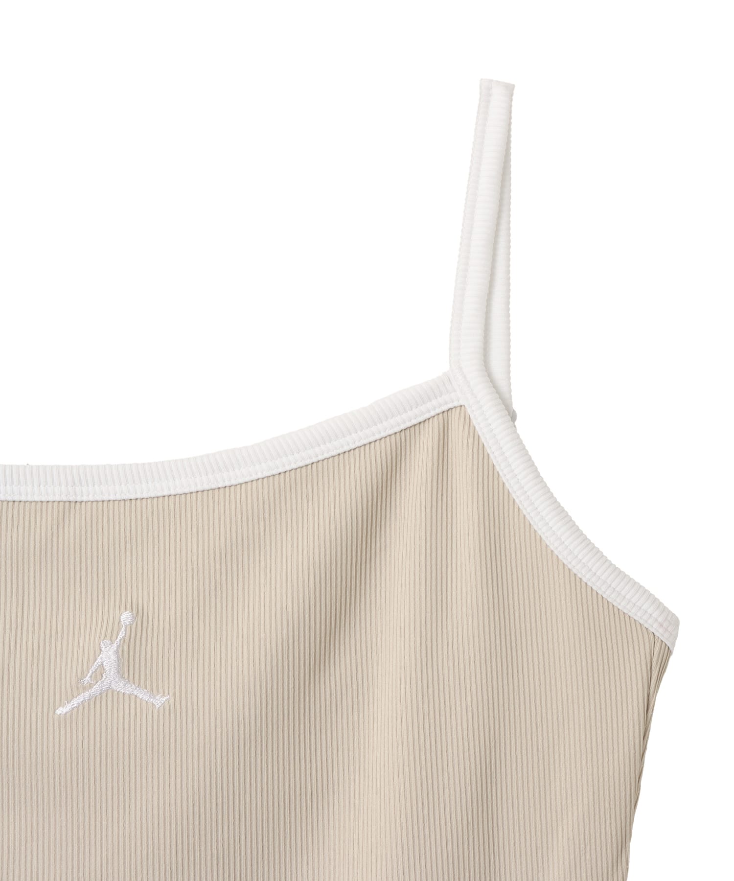 JORDAN BRAND AS W J BRK SLIM TANK DRESS RATTAN/WHITE/WHITEの画像