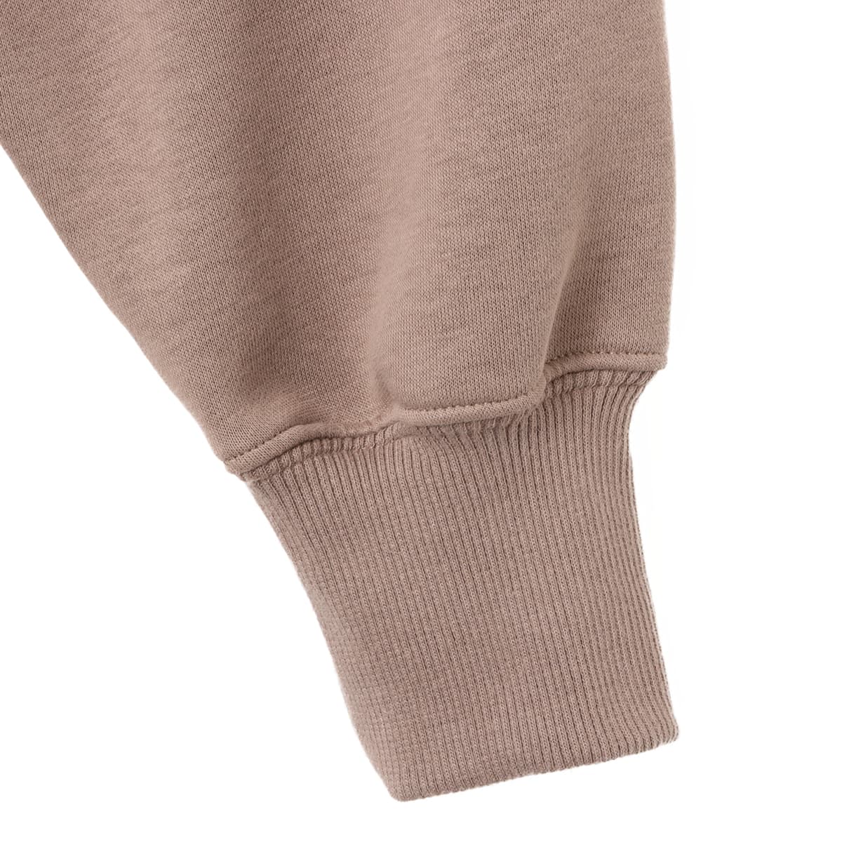 NIKE AS W NSW PHNX FLC LSE CROP FZ MINK BROWN/SAILの画像