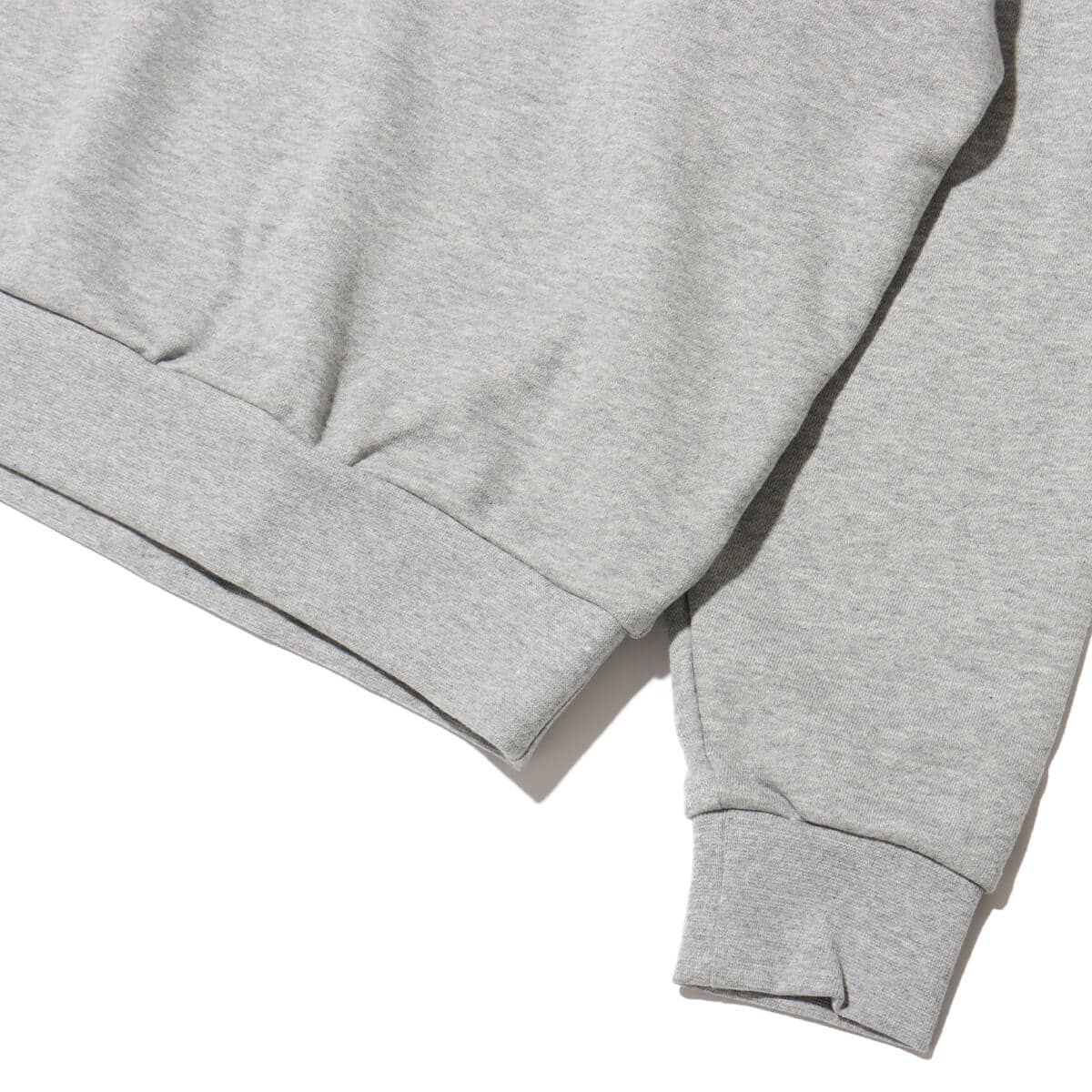 NIKE AS M NK CLUB FT OVERSIZED CREW DK GREY HEATHER/LT SMOKE GREY/WHITE の画像
