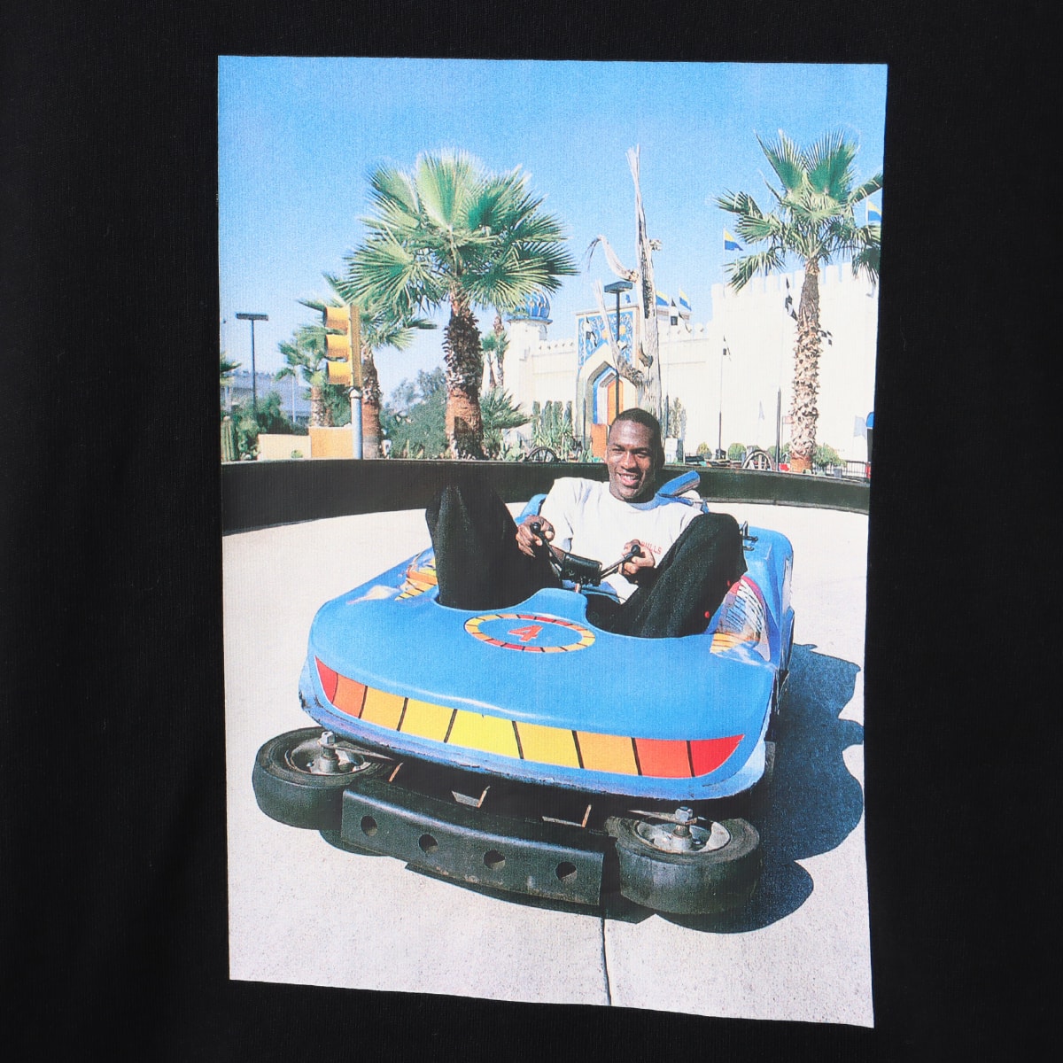 JORDAN BRAND M J BRAND PHOTO SS CREW BLACK/WHITEの画像