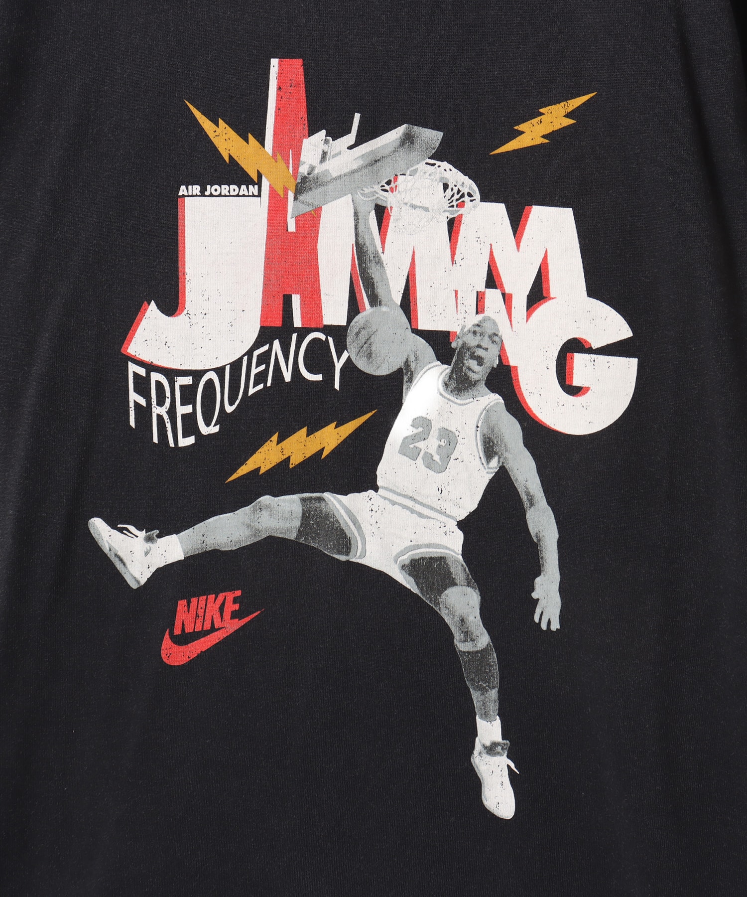 JORDAN BRAND M J BRAND JAM 85 SS CREW BLACK/WHITEの画像
