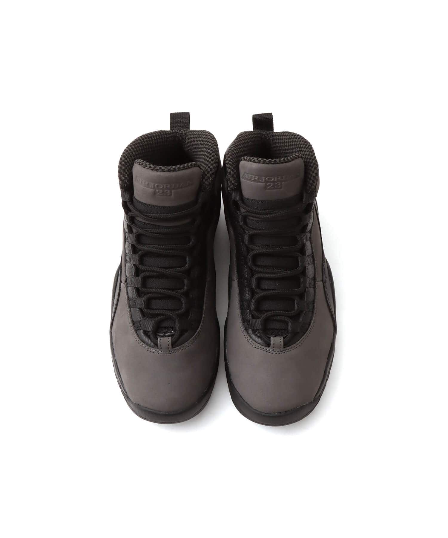 JORDAN BRAND AIR JORDAN 10 RETRO CHARRED GREY/TRUE RED-BLACKの画像