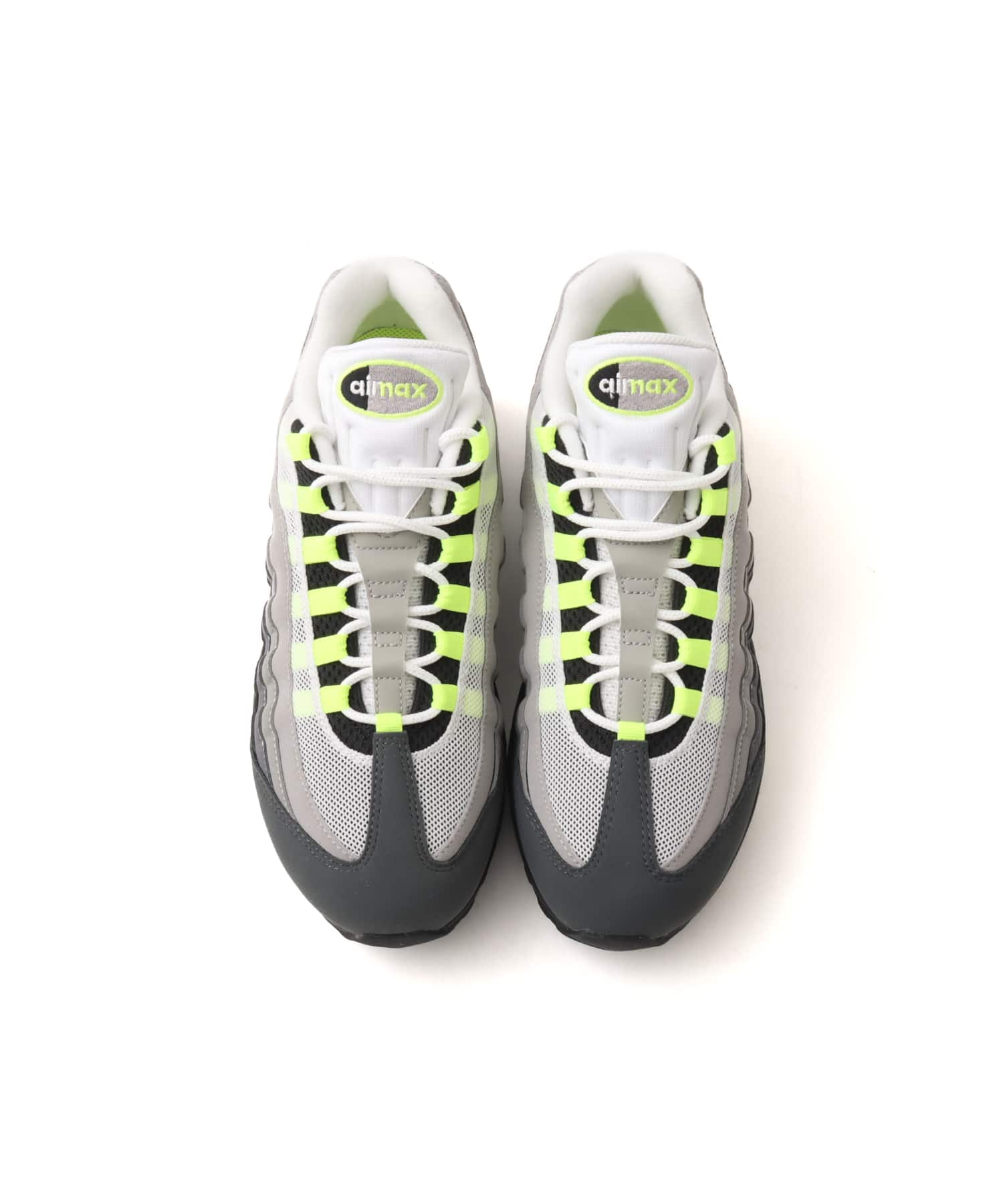 NIKE AIR MAX 95 BIG BUBBLE BLACK/NEON YELLOW-COOL GREYの画像