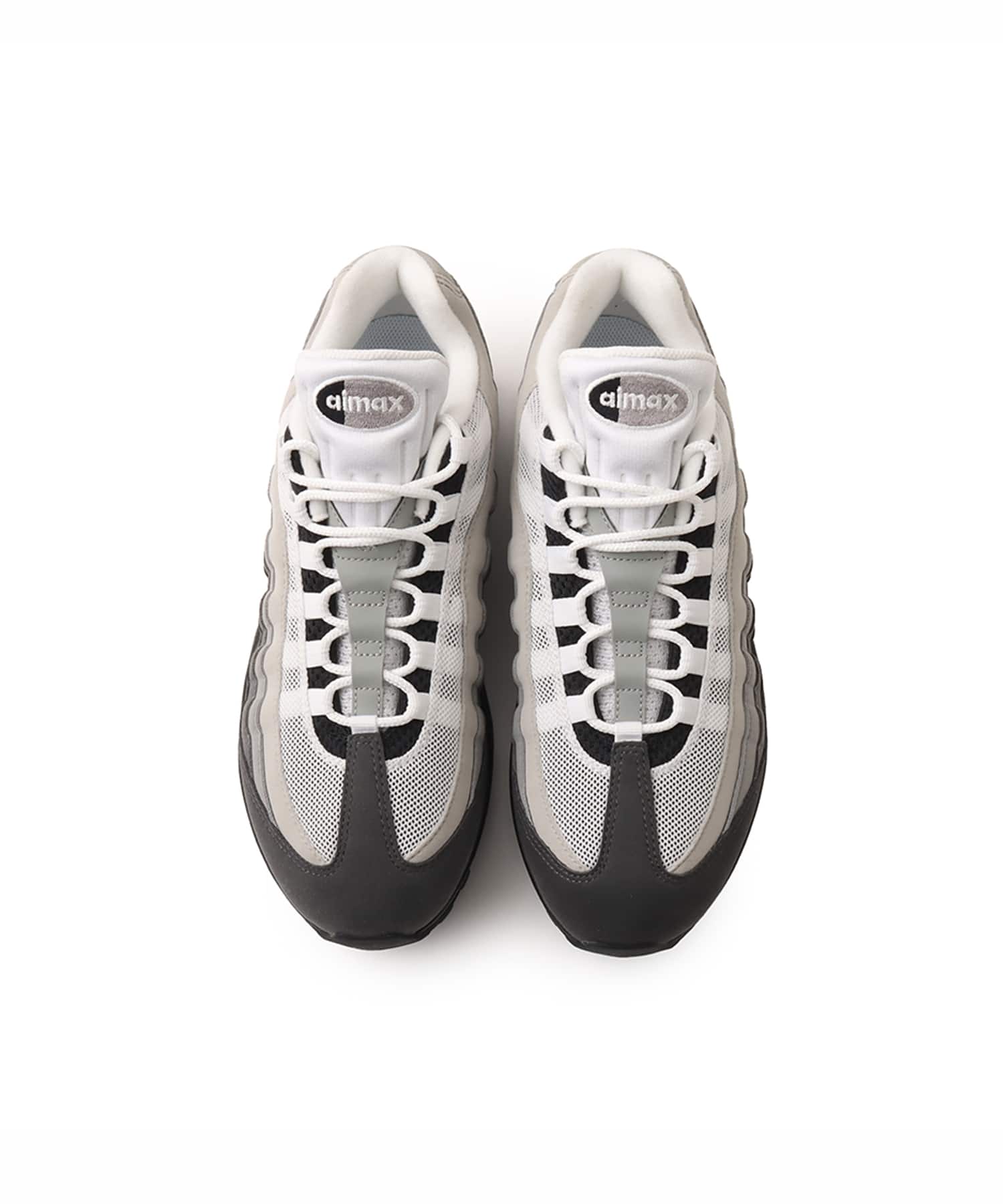NIKE AIR MAX 95 BIG BUBBLE BLACK/WHITE-MEDIUM ASH-DK PEWTERの画像