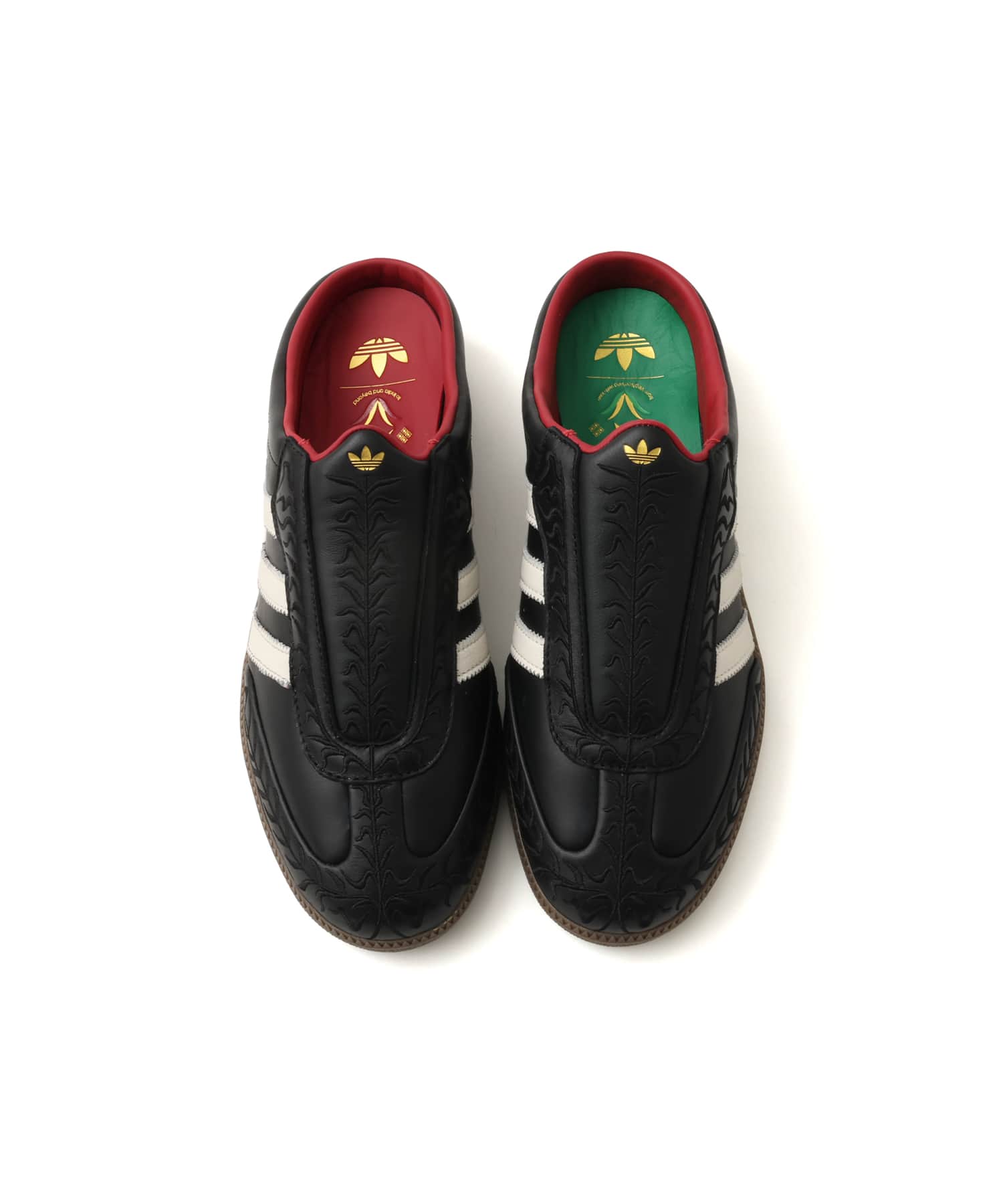 adidas SAMBA MULE VegNonVeg CBLACK/OWHITE/GUM5の画像