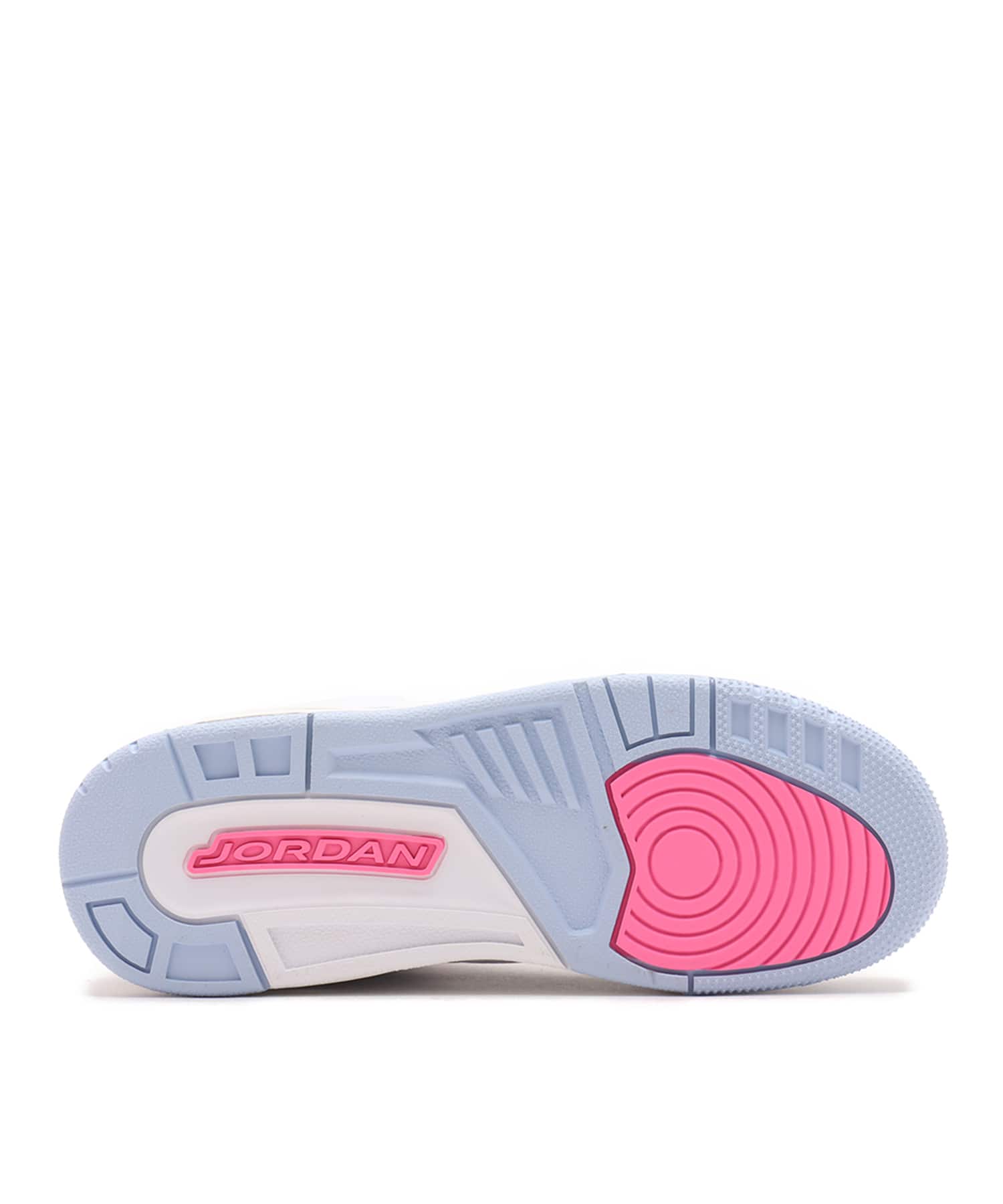 JORDAN BRAND AIR JORDAN 3 RETRO (GS) WHITE/PINK GLOW-COBALT BLISSの画像